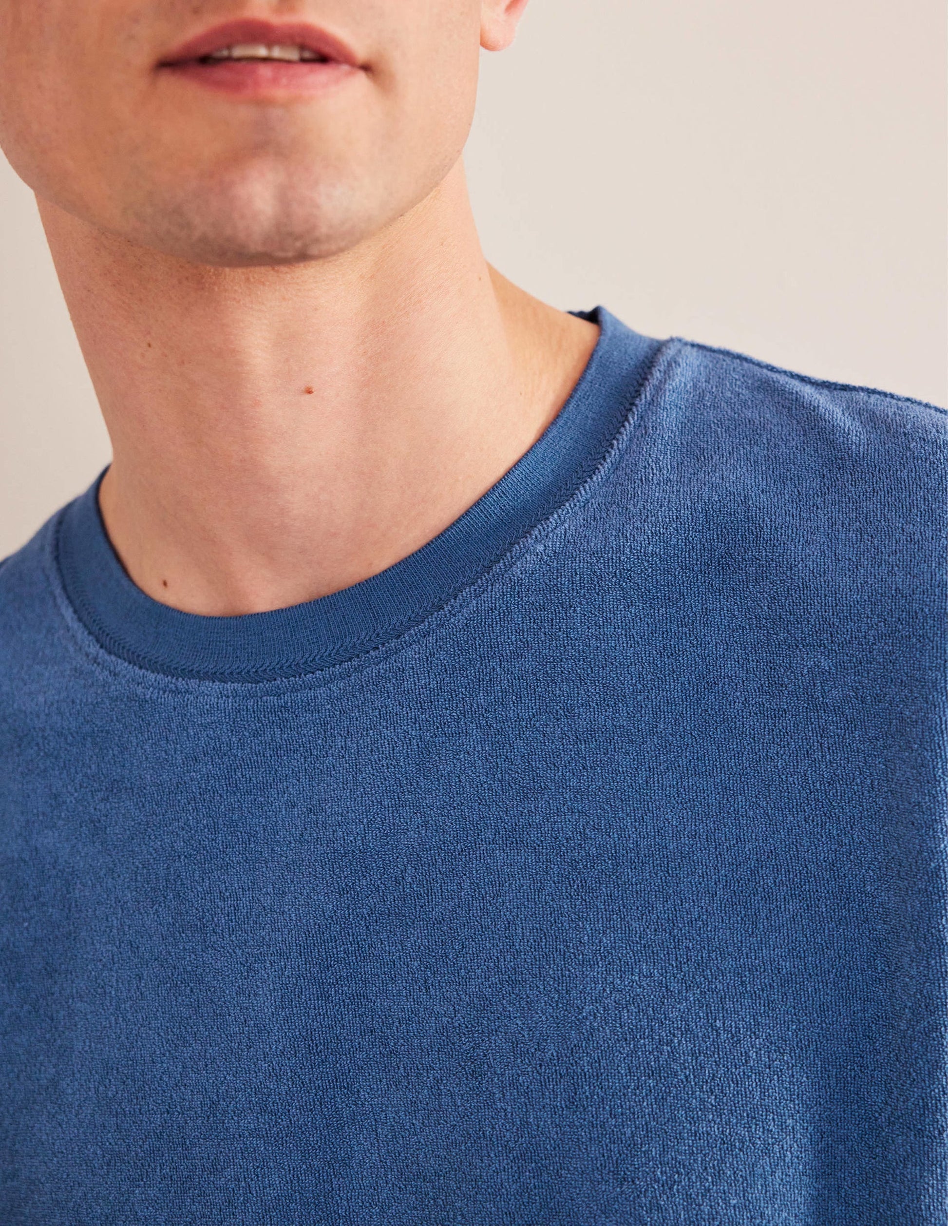 Terry T-shirt-True Navy-2