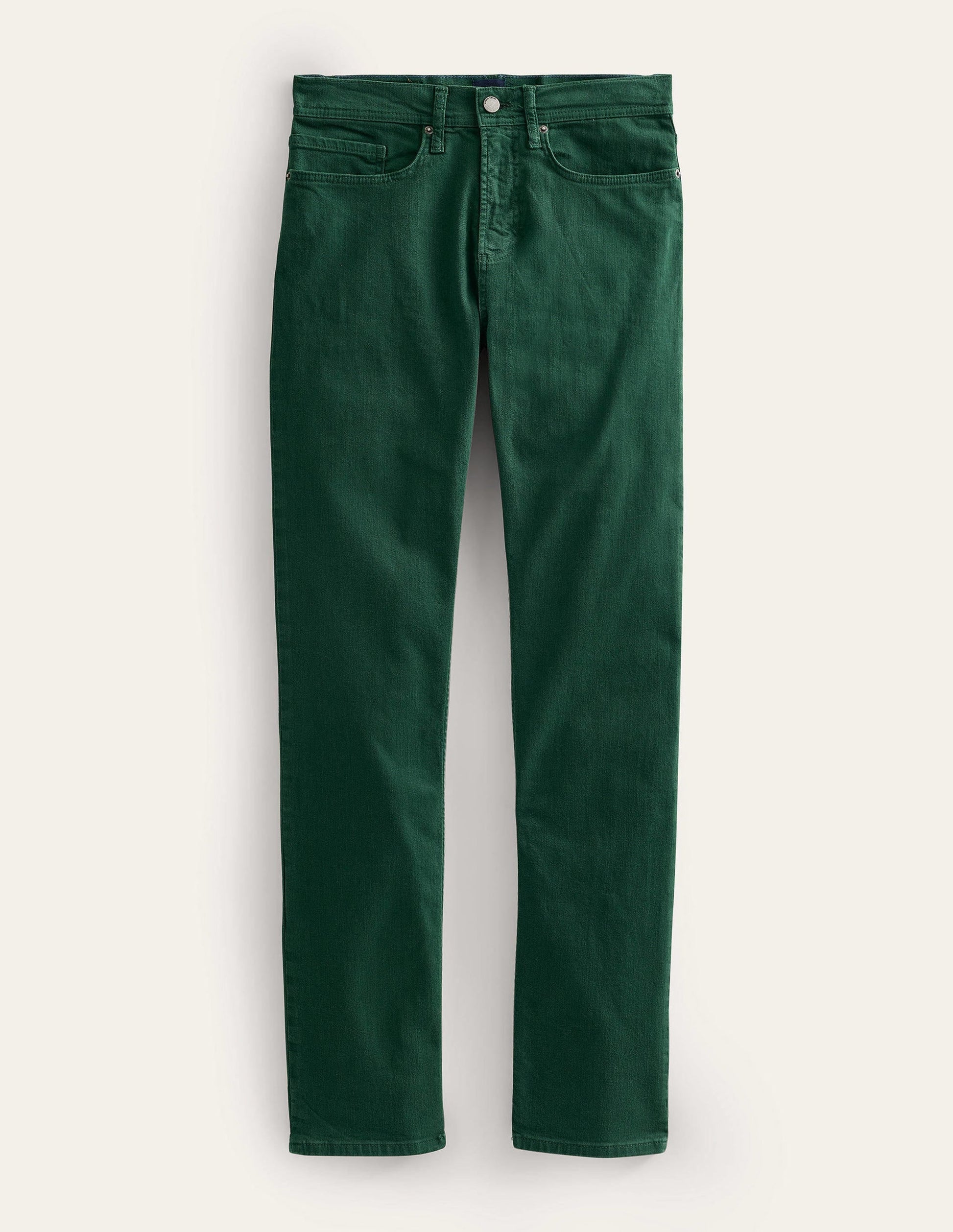 Garment Dye 5 Pocket Trousers-Palm Leaf-5