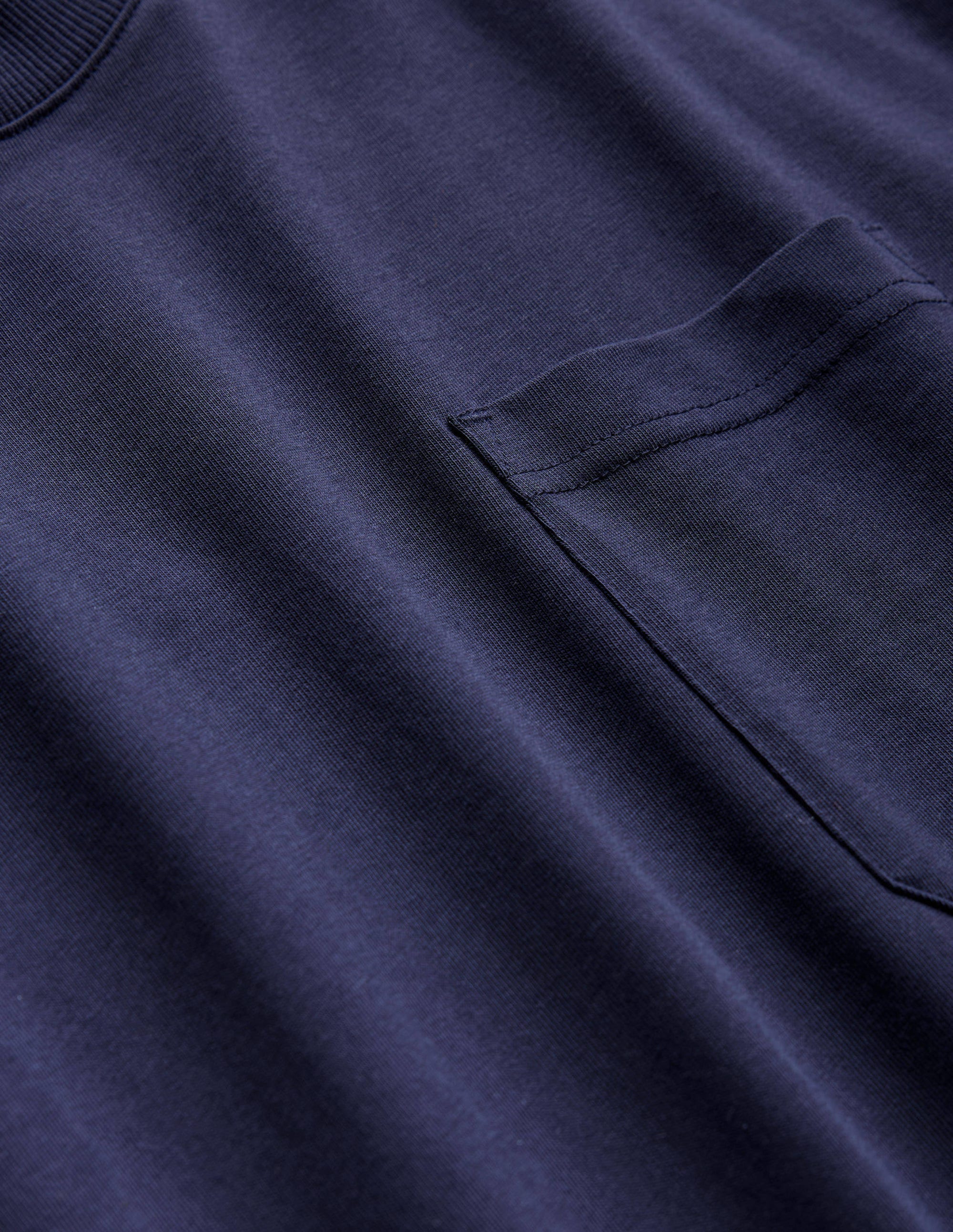 Relaxed Short Sleeve T-shirt-Navy - Image 6