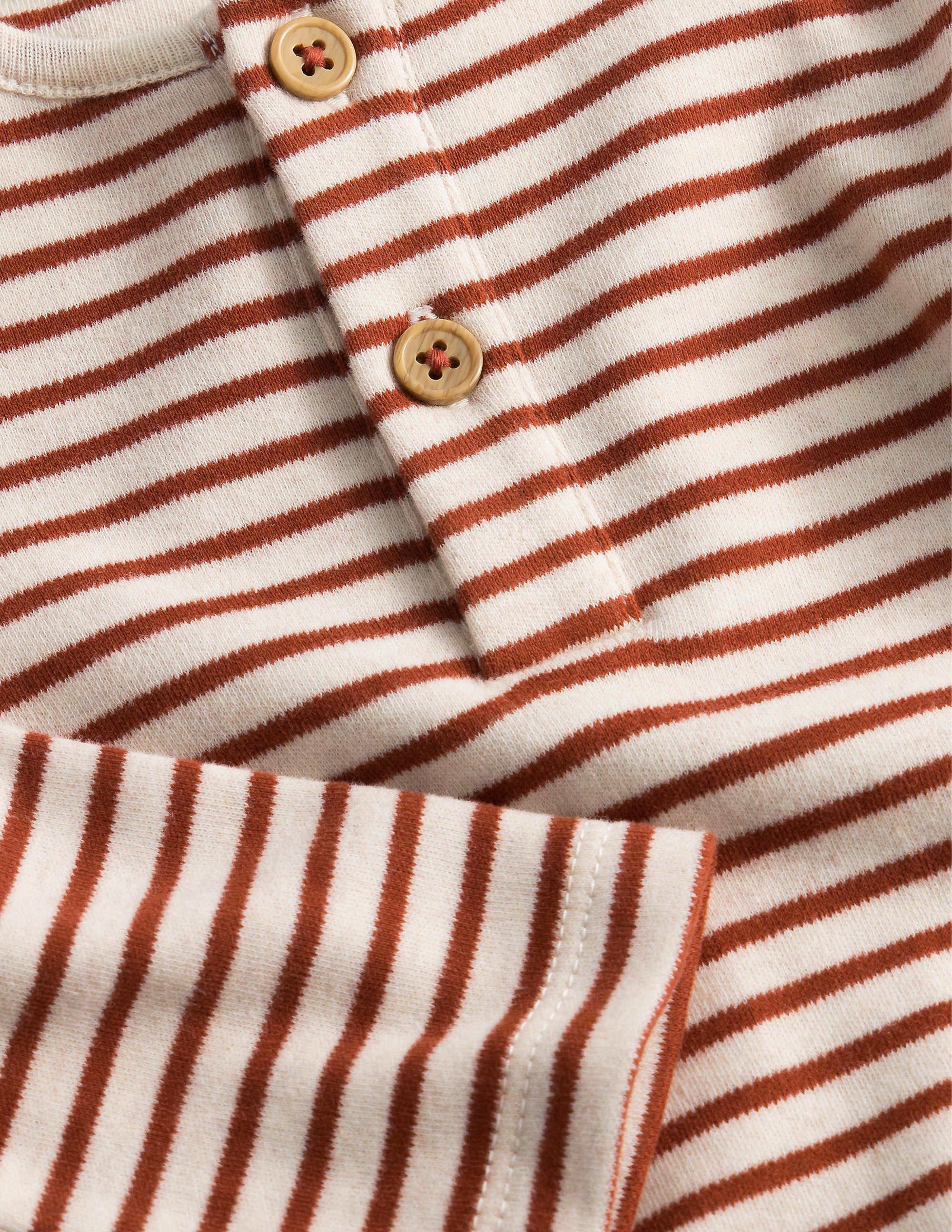 Cosy Henley Body-Oatmeal/Roasted Chestnut - Image 3