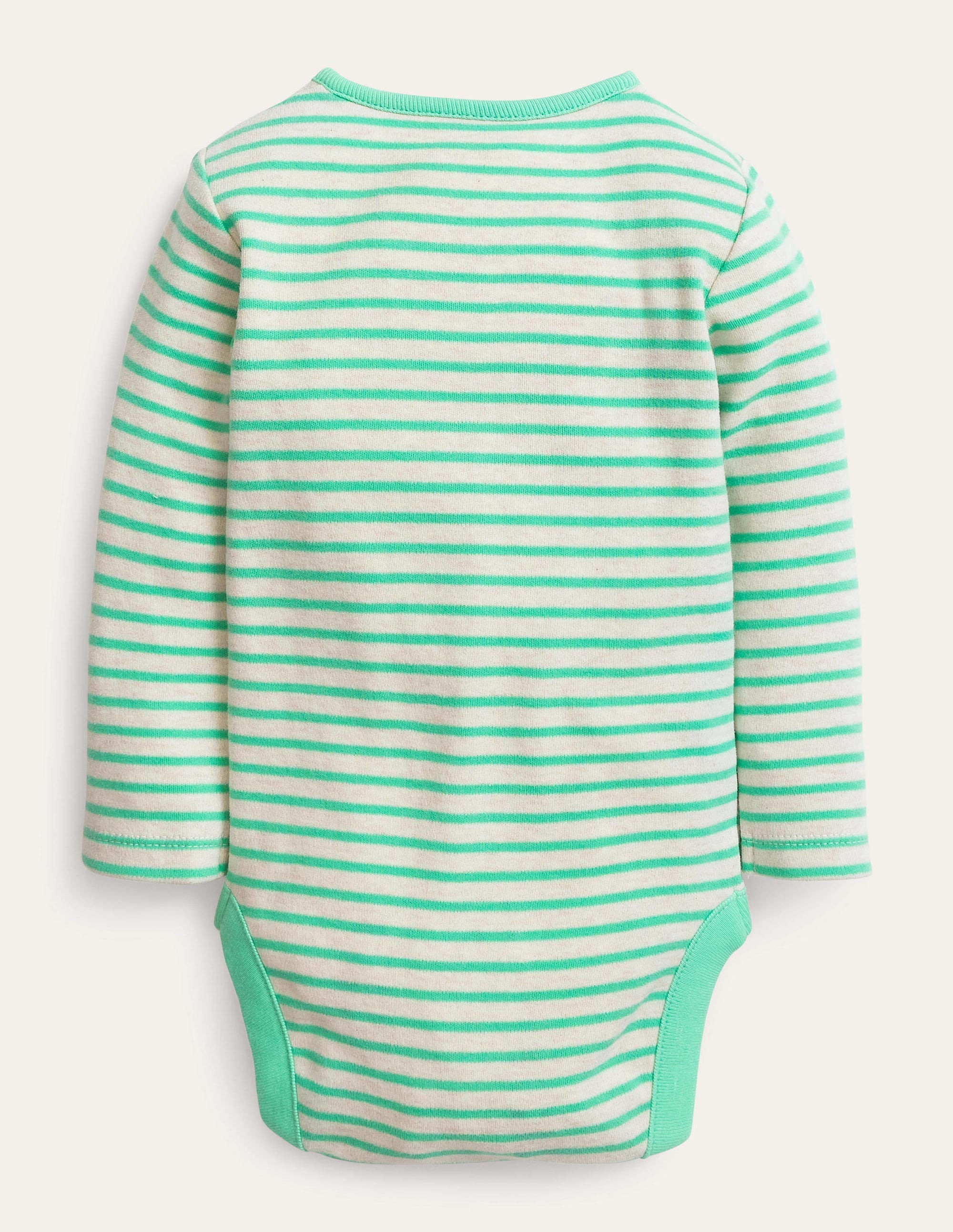 Cosy Henley Body-Oatmeal/Hot Spring - Image 2