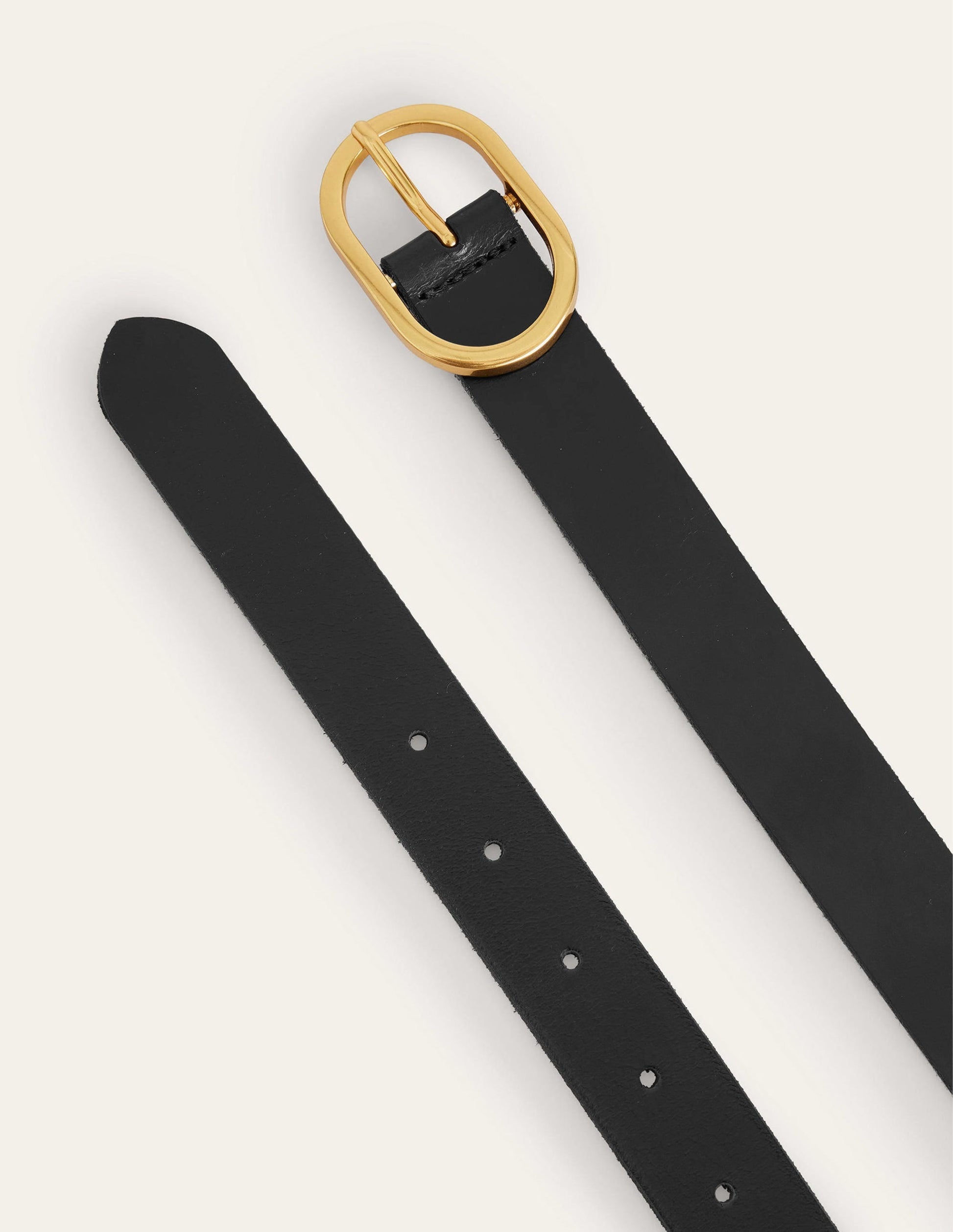 Classic Leather Belt-Black-4