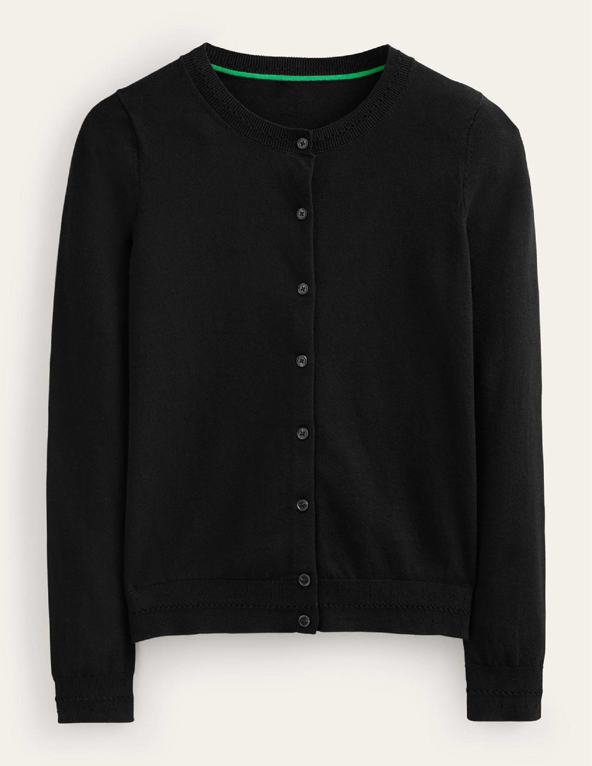 Catriona Cotton Cardigan-Black-5