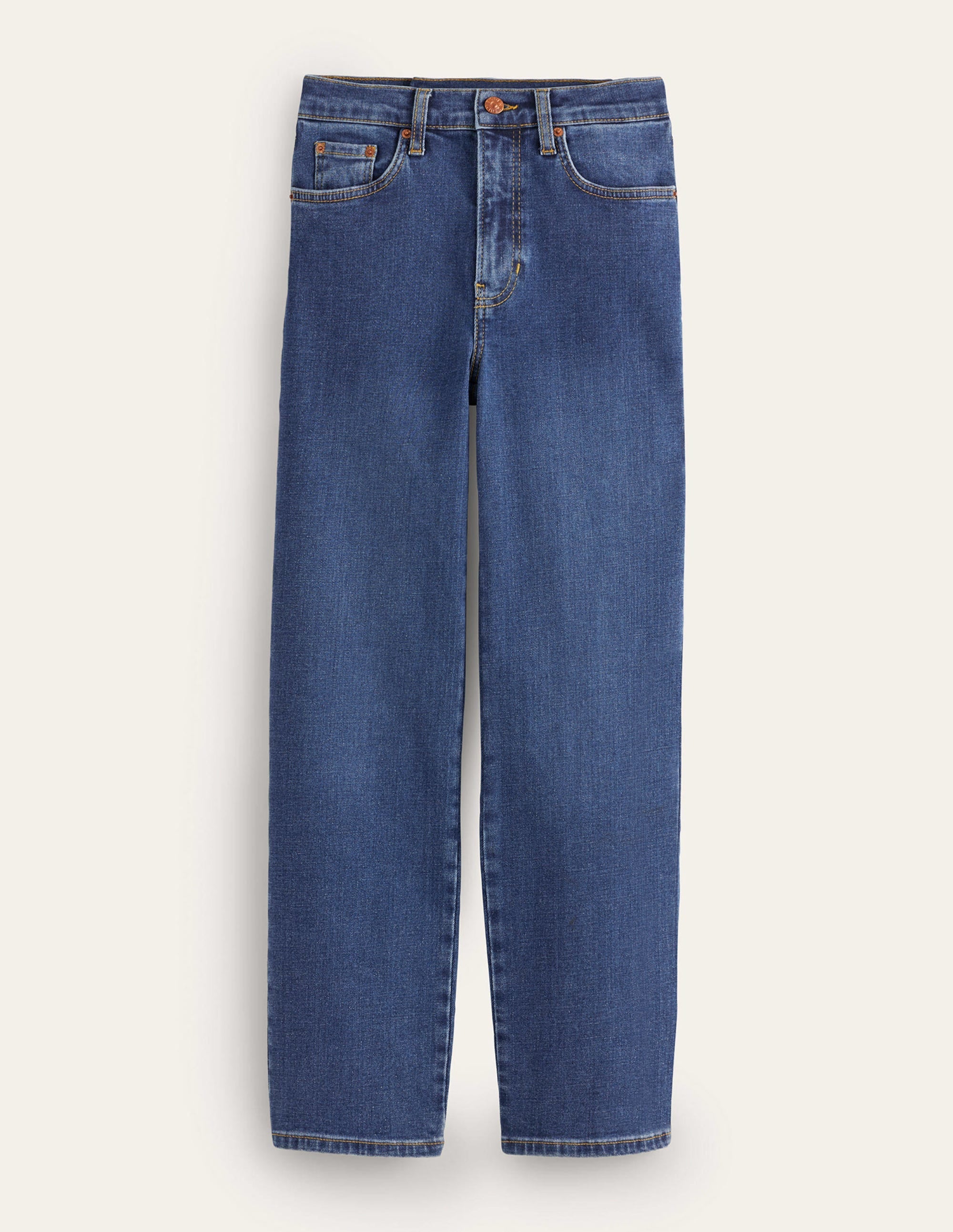 Mid Rise Slim Leg Jeans-Mid Vintage - Image 7