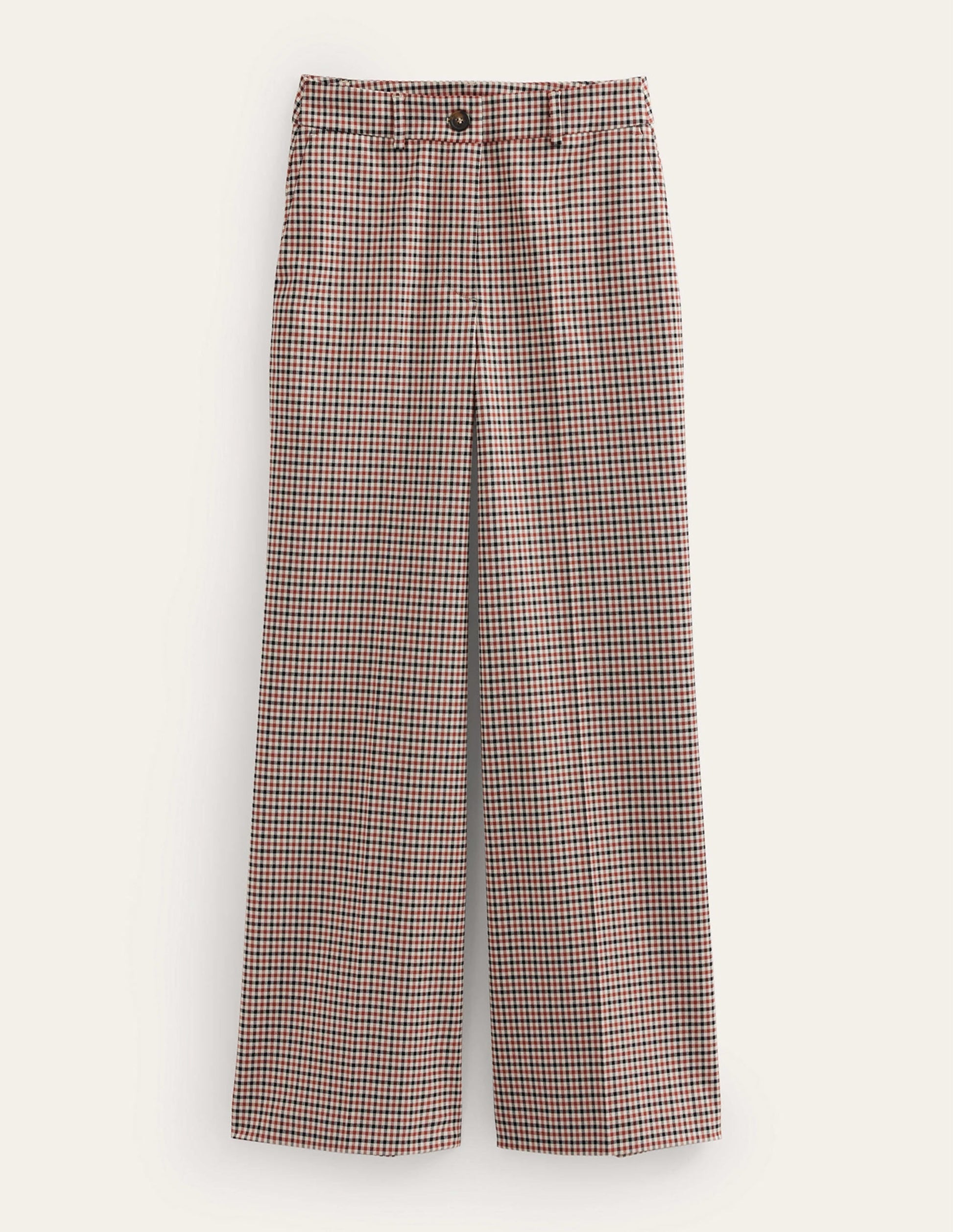 Westbourne Wide Leg Trousers-Check-5