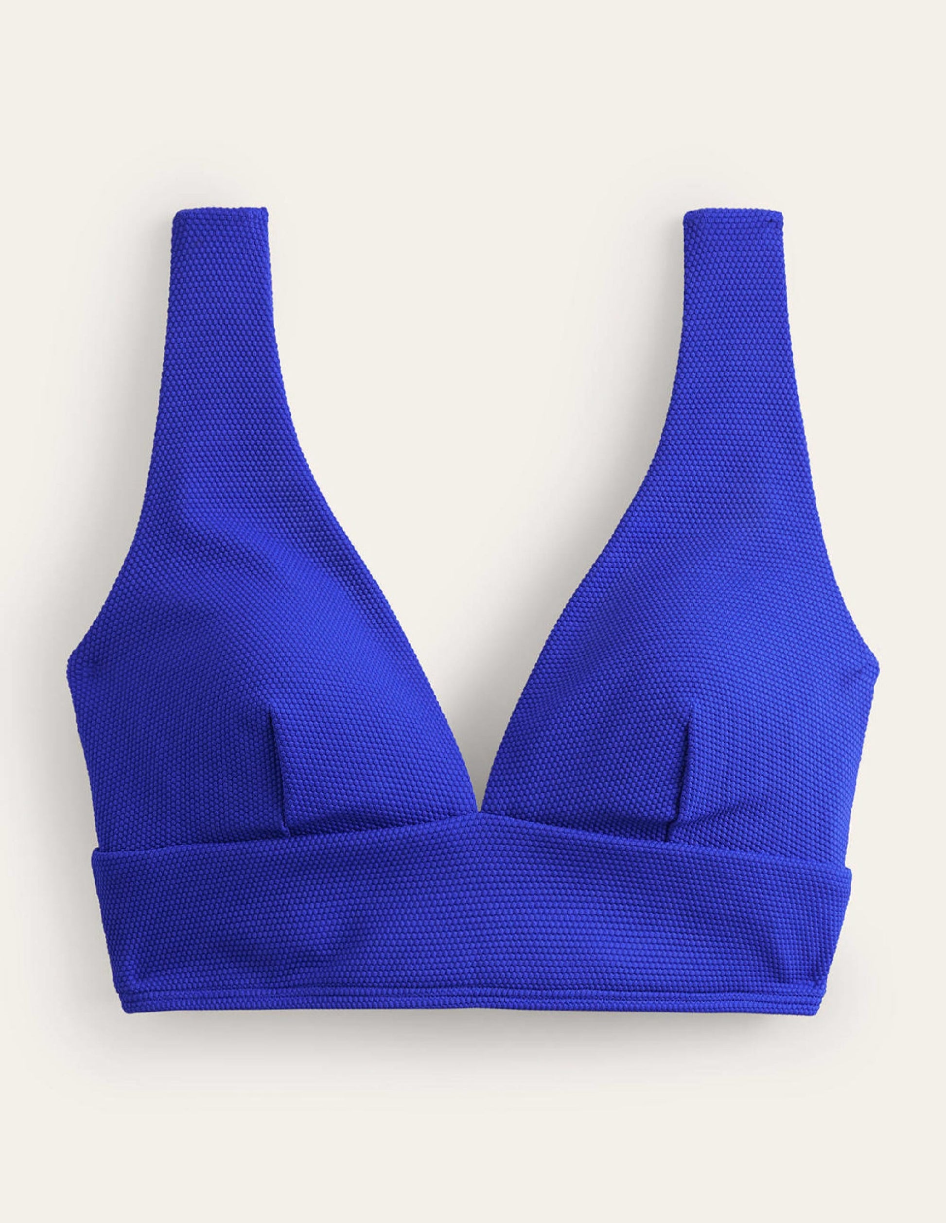 Porto Bikini Top-Cobalt Honeycomb-5