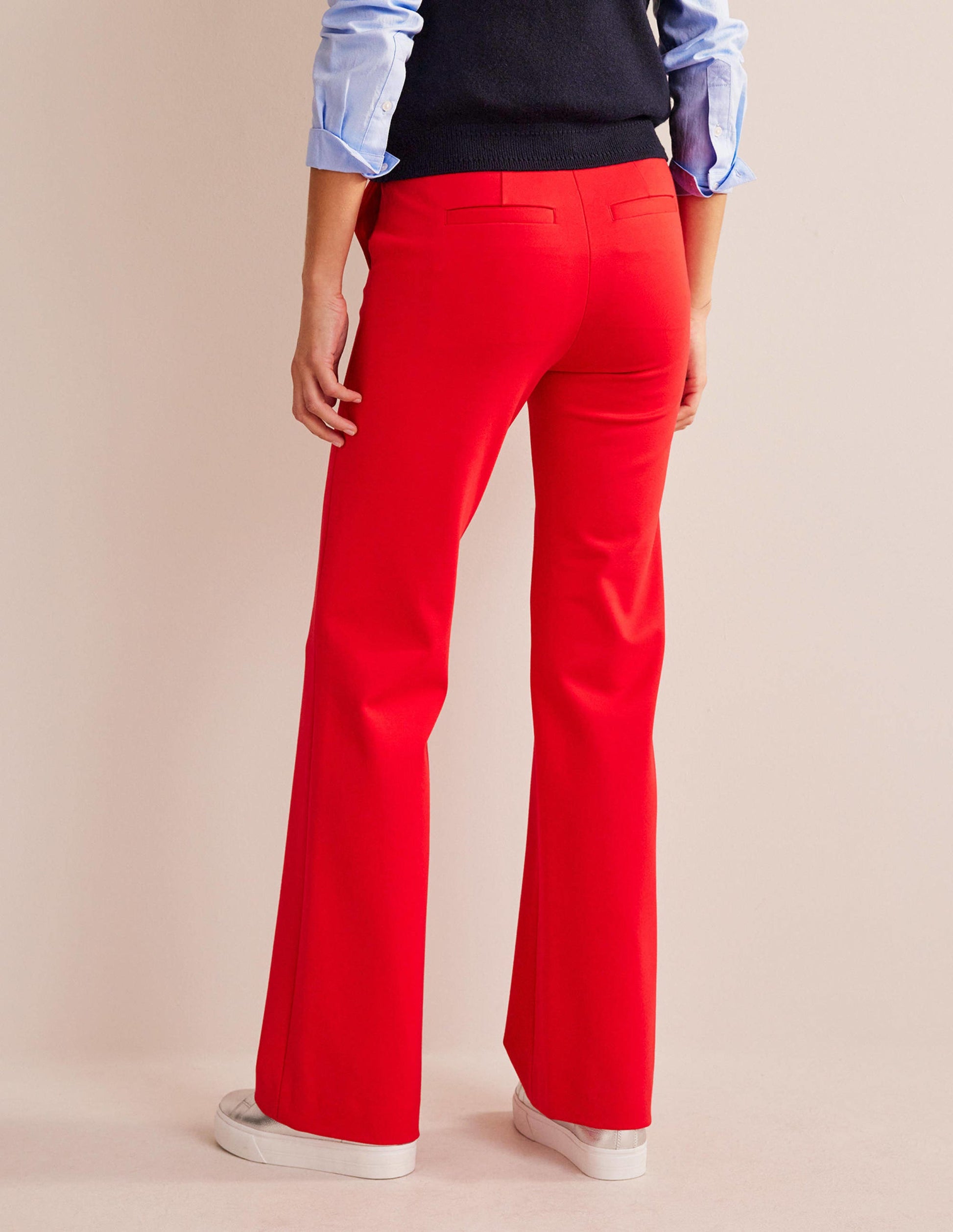 Westbourne Ponte Trousers-Hot Pepper-3