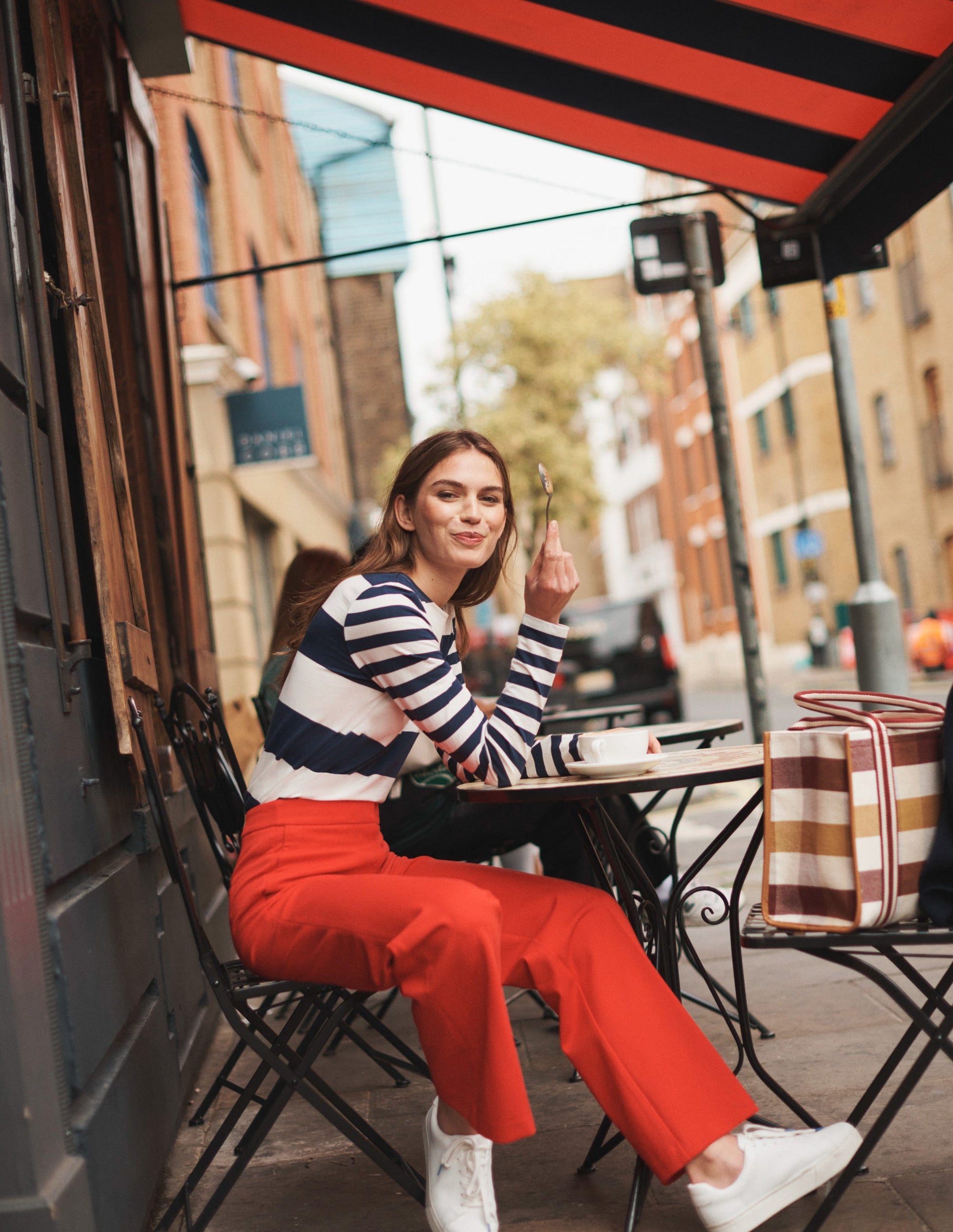 Westbourne Ponte Trousers-Hot Pepper-6
