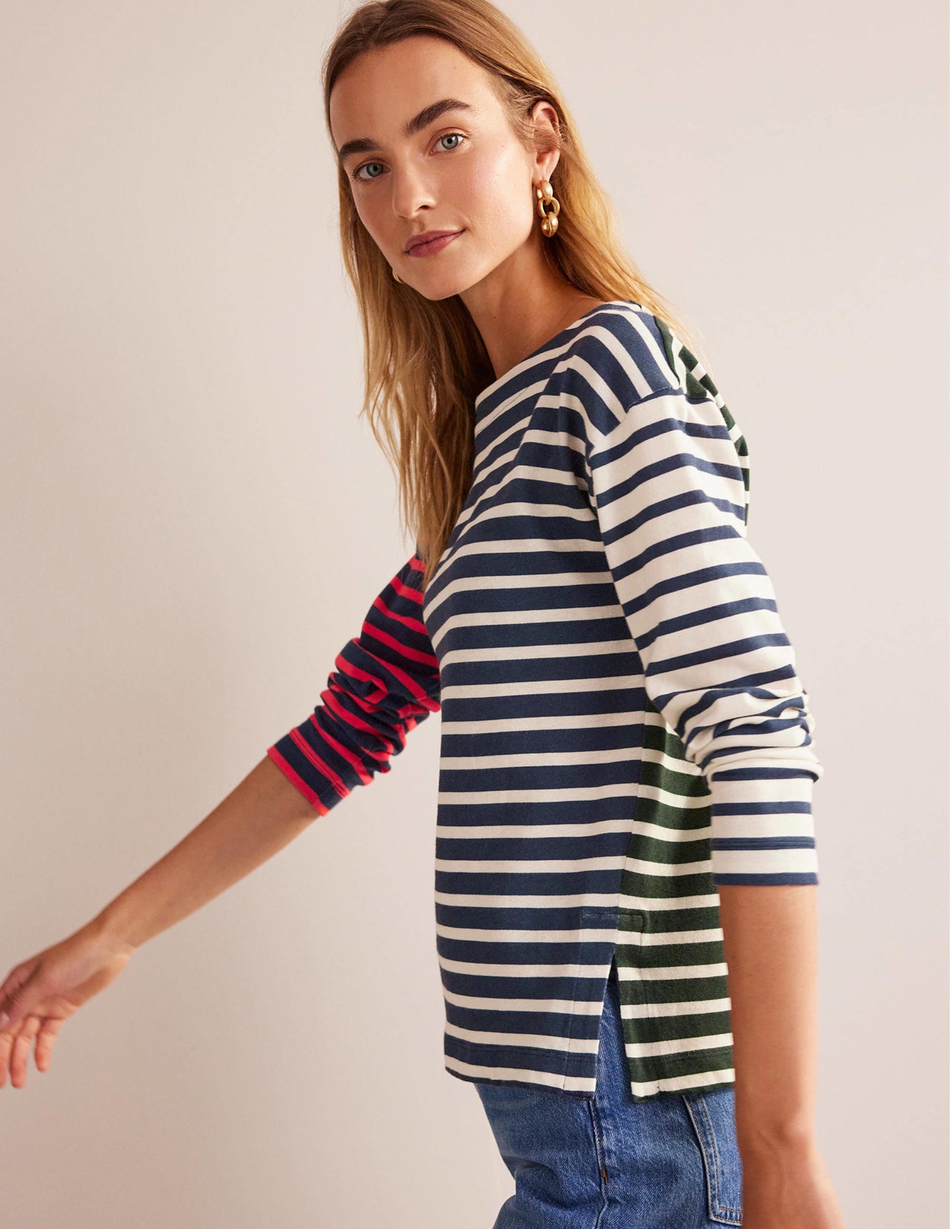 Sophie Hotch Potch Breton Top-Hotch Potch Multi Stripe-1