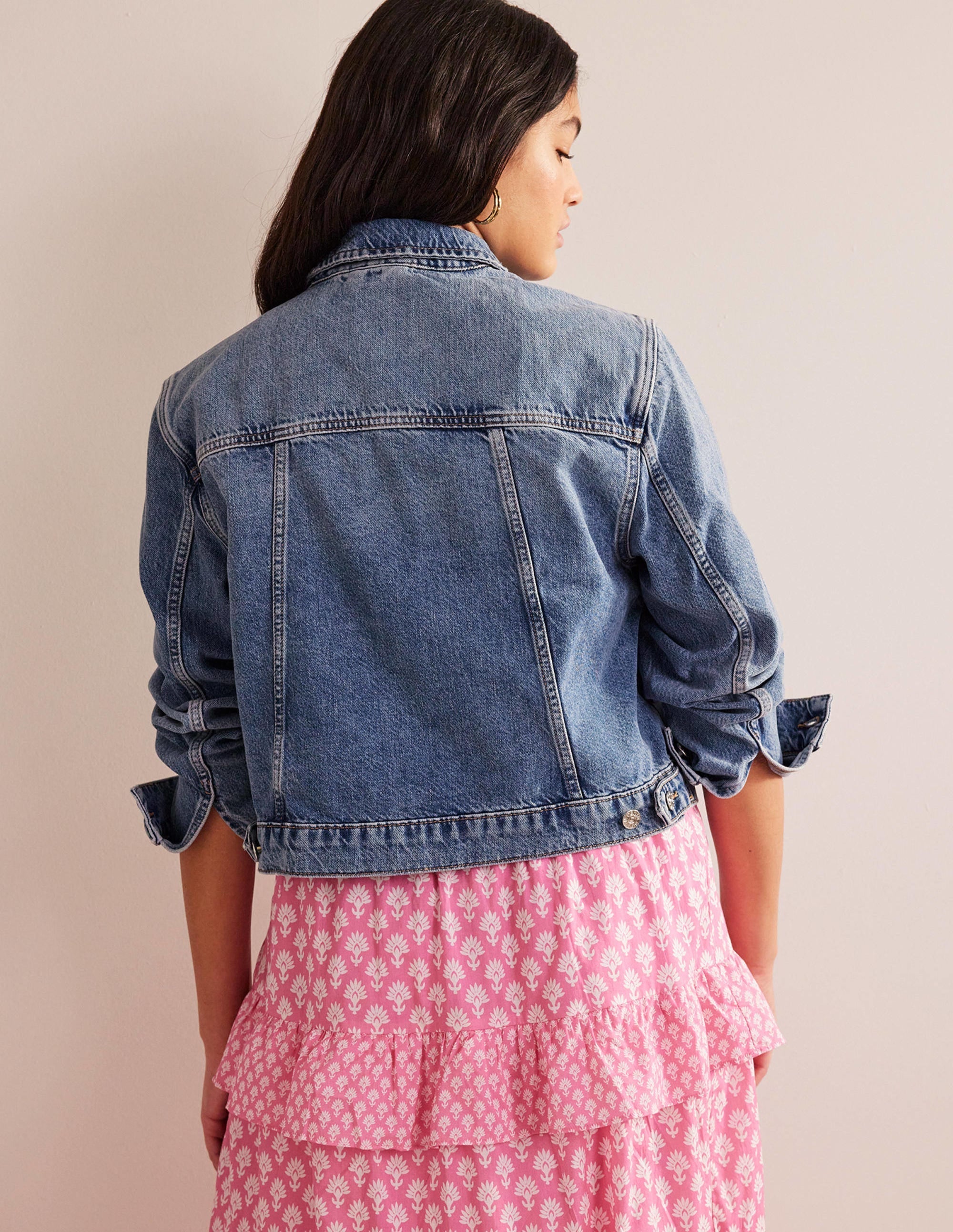 Denim Jacket-Mid Vintage - Image 6