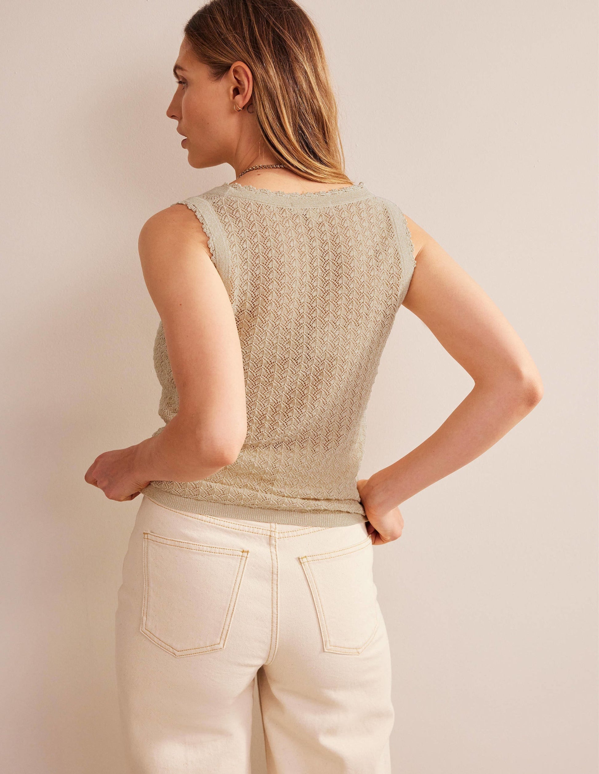 Pointelle Tank-Warm Ivory-3