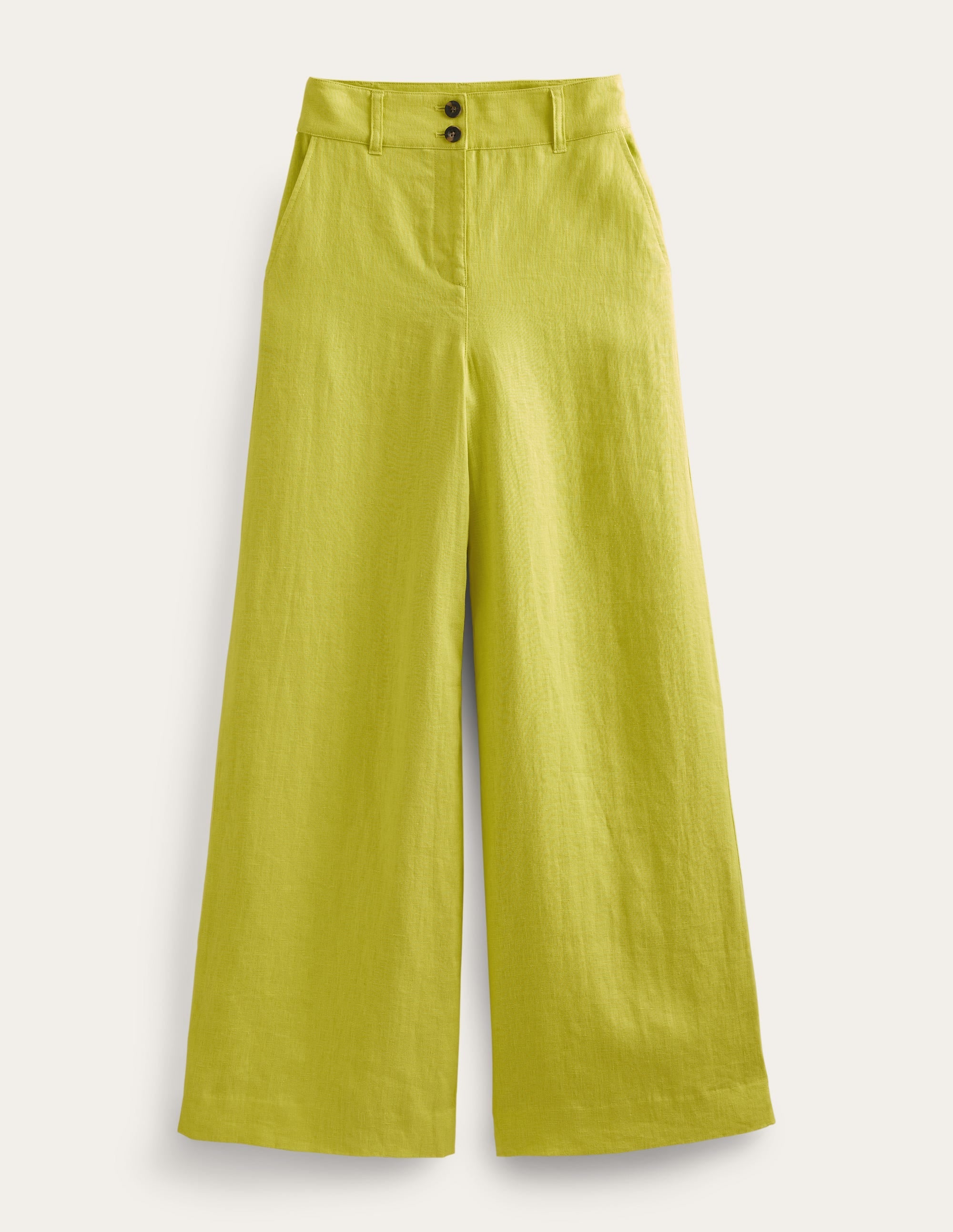 Highbury Linen Trousers-CItrus - Image 6