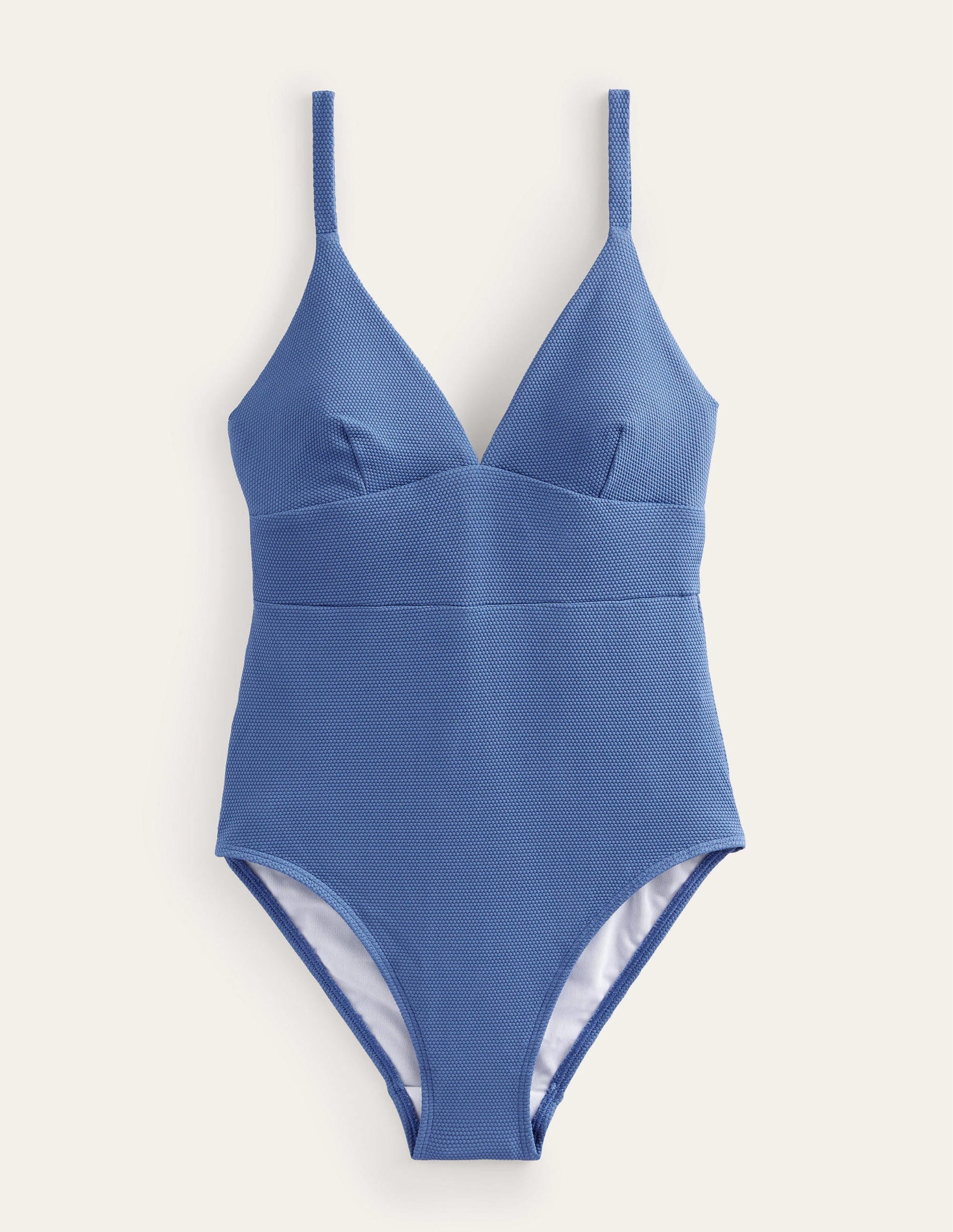Arezzo V-neck Panel Swimsuit-Globe Texture - Image 5