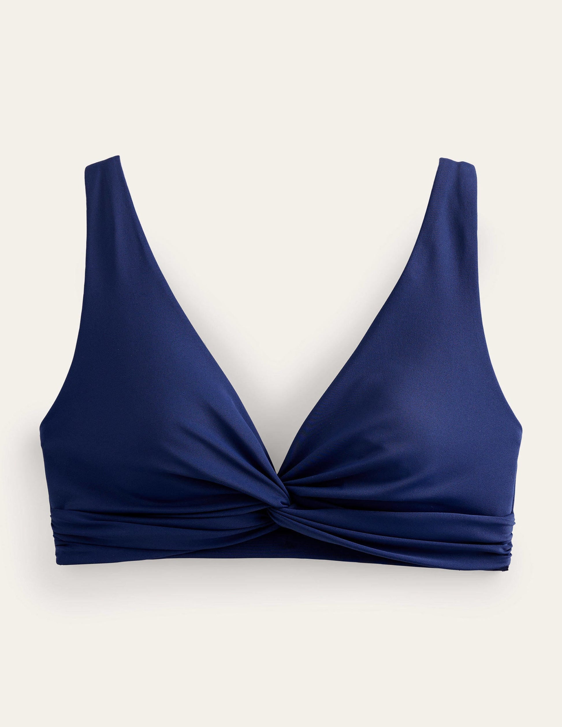 Twisted Classic Bikini Top-French Navy-5