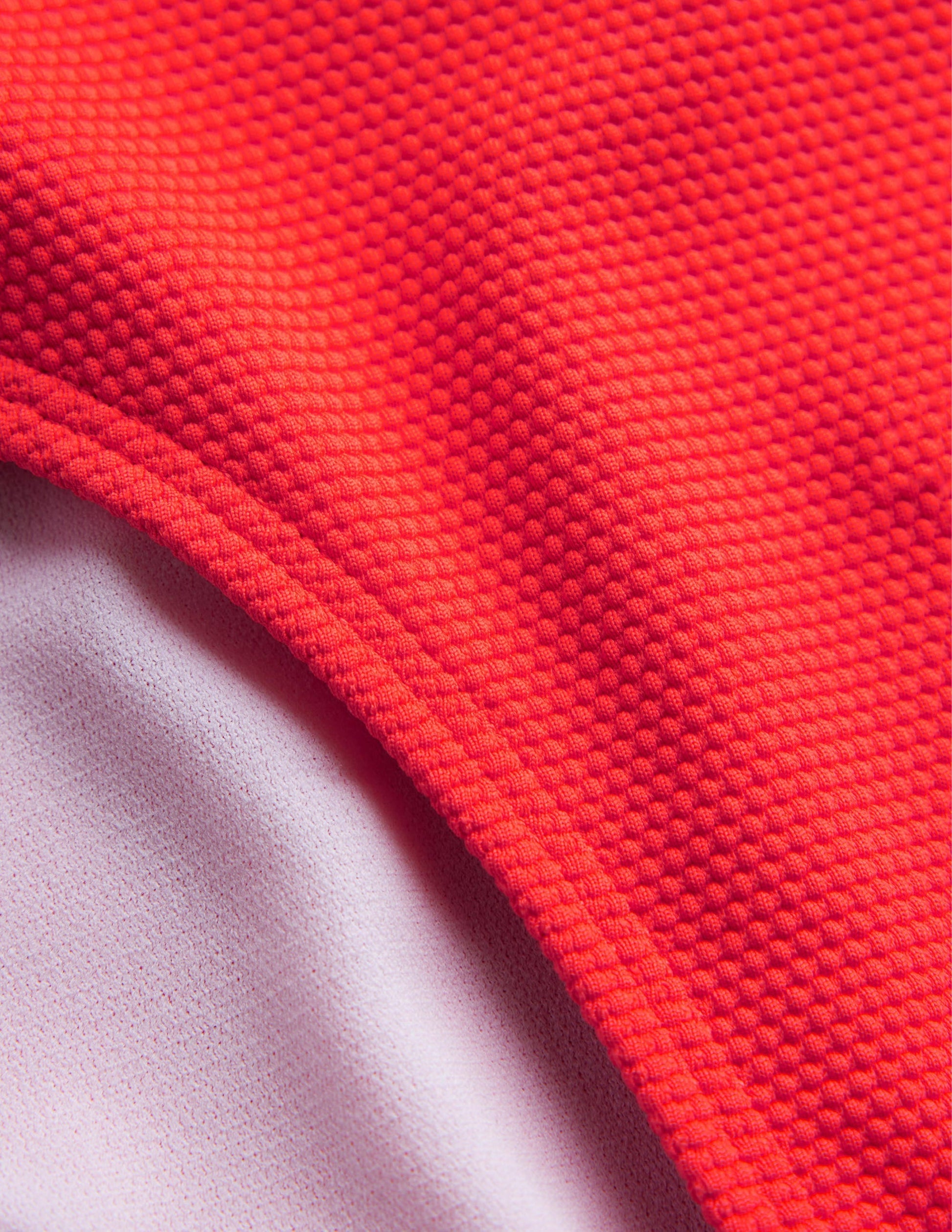 Arezzo Texture Bikini Bottoms-Coral Texture-6