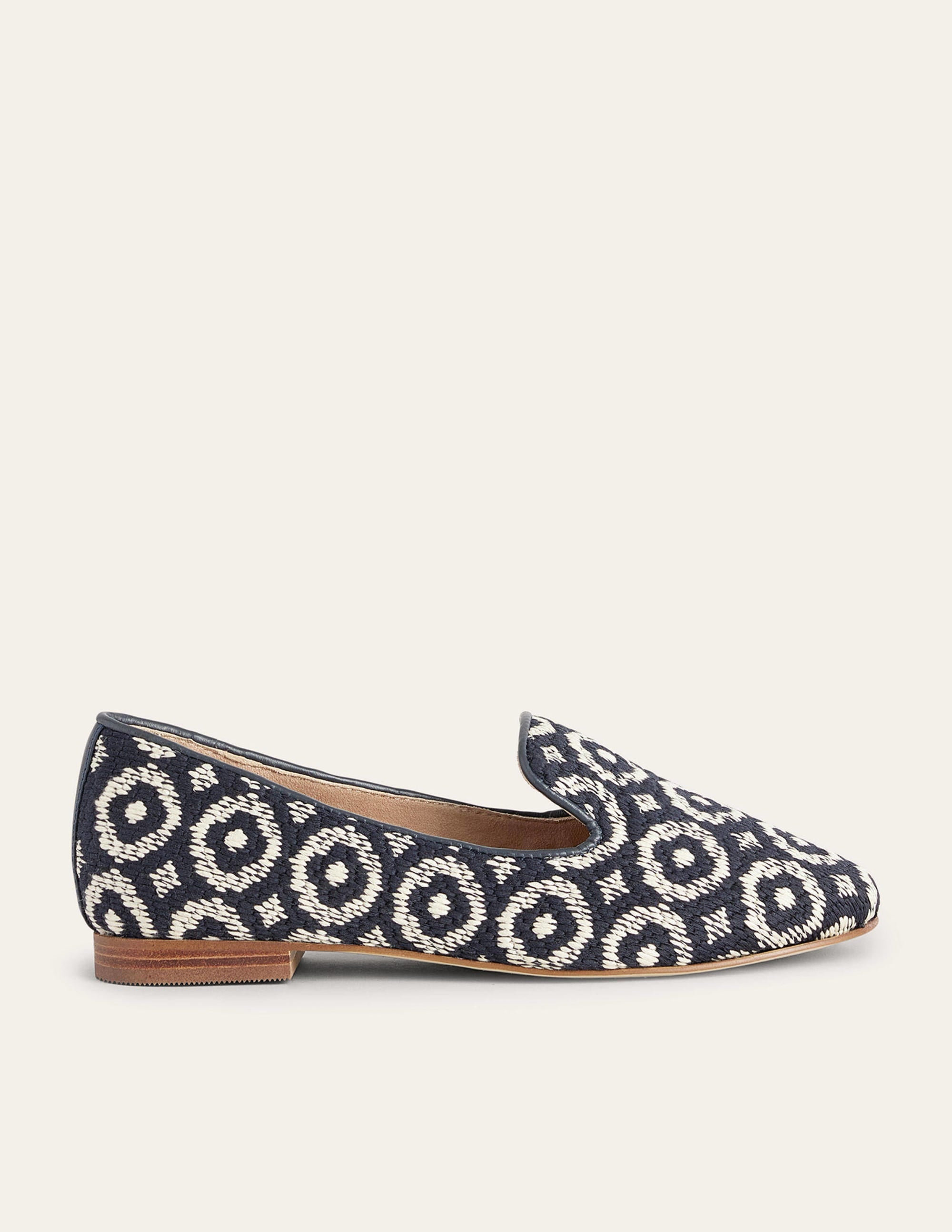 Tapestry Embroidered Loafers-Geo - Image 1