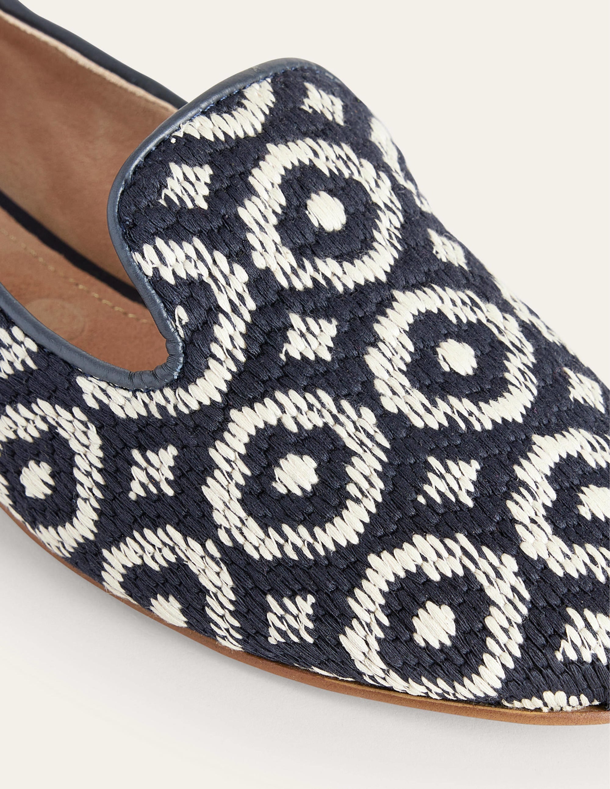 Tapestry Embroidered Loafers-Geo - Image 3