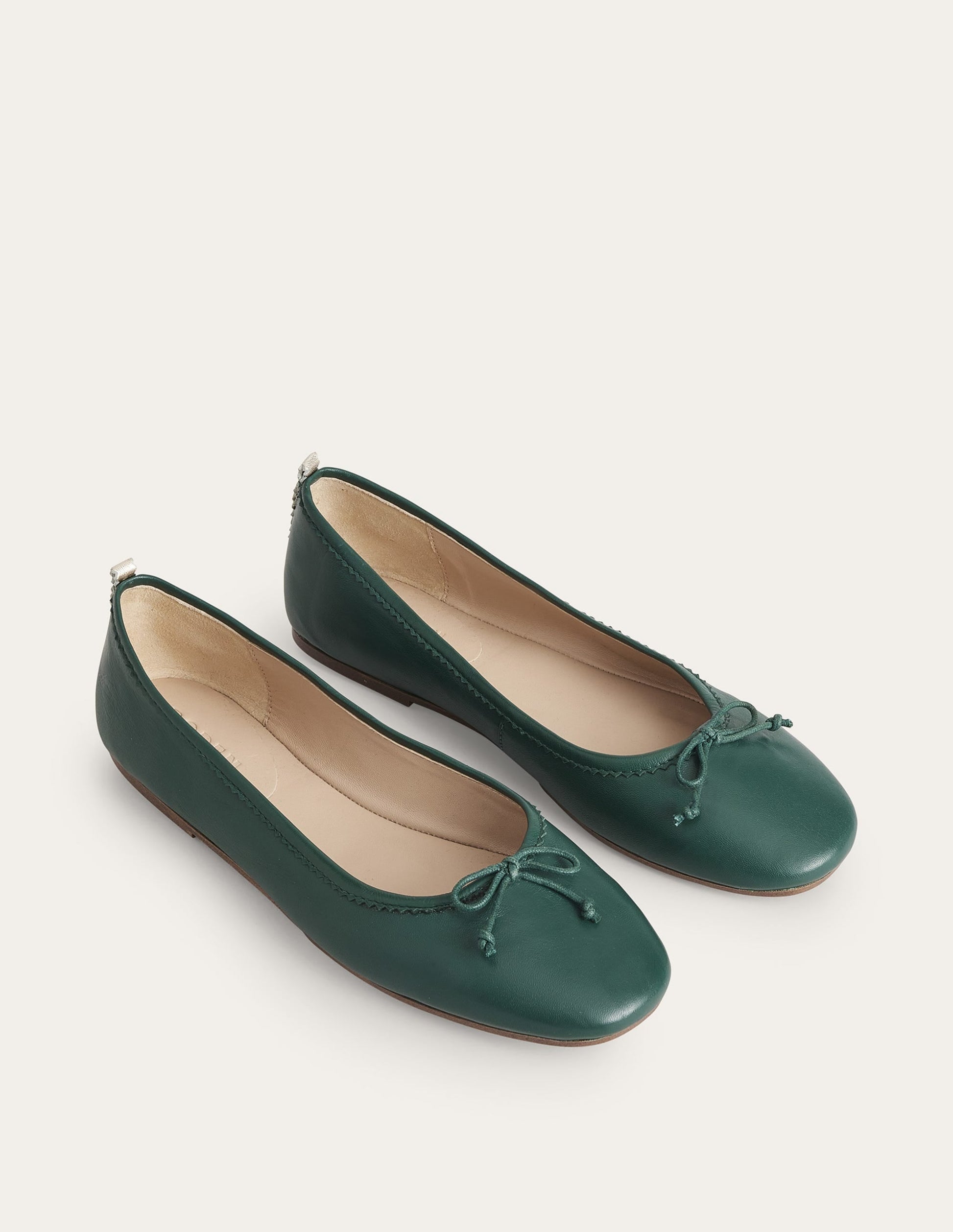 Kitty Flexi Sole Ballet Pumps-Emerald Night-2