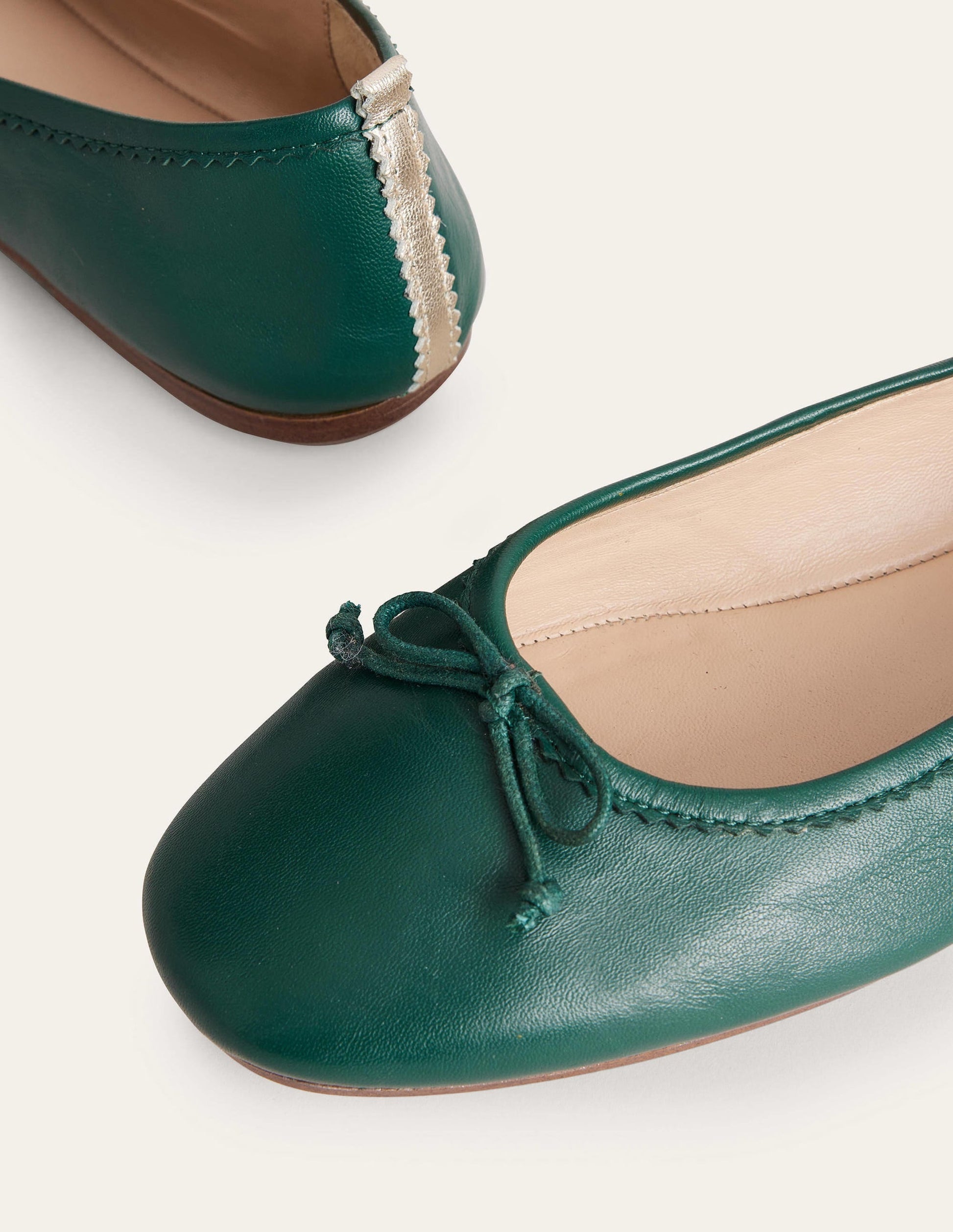 Kitty Flexi Sole Ballet Pumps-Emerald Night-3