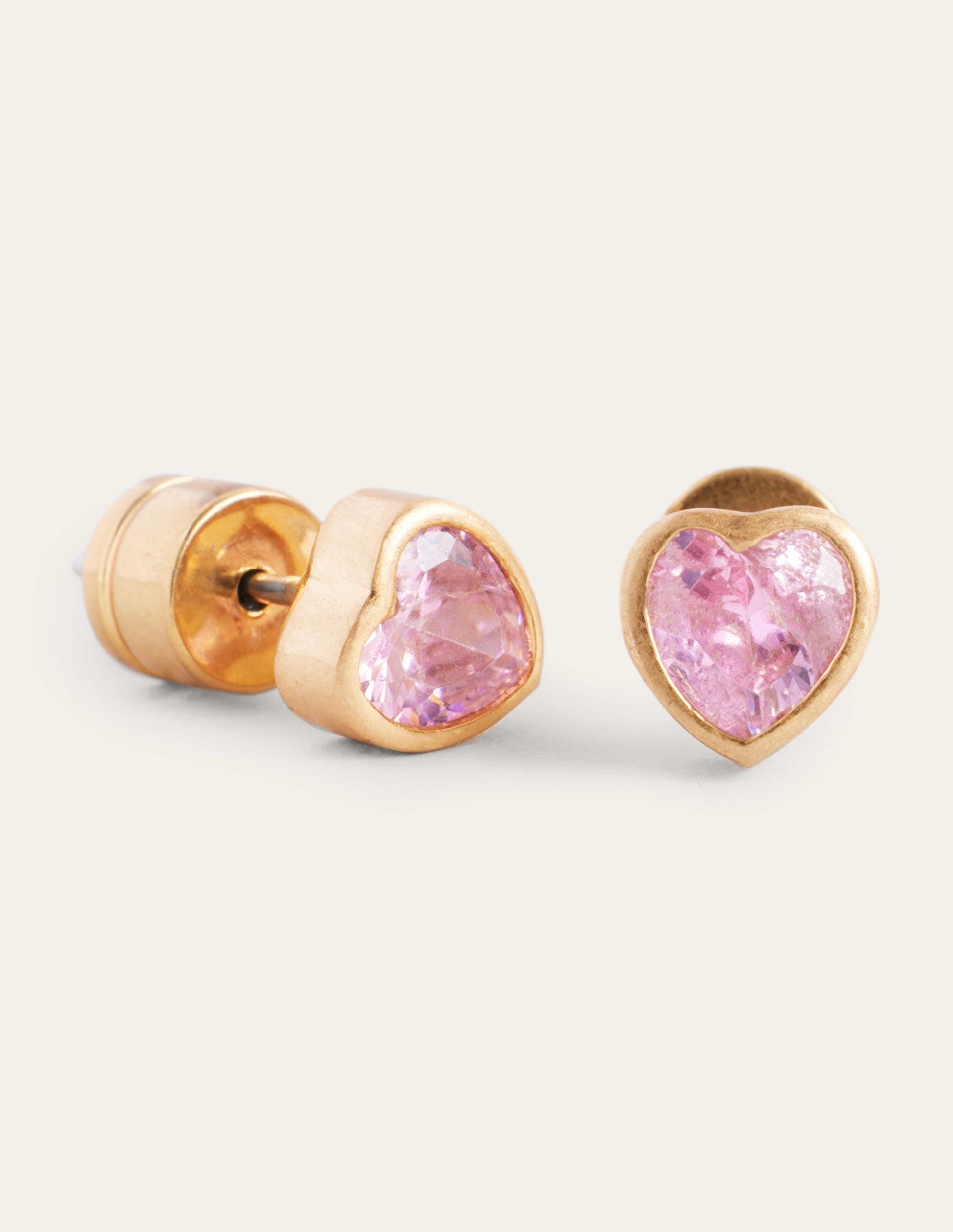 2-Pack Heart Stud Earrings-Multi-3