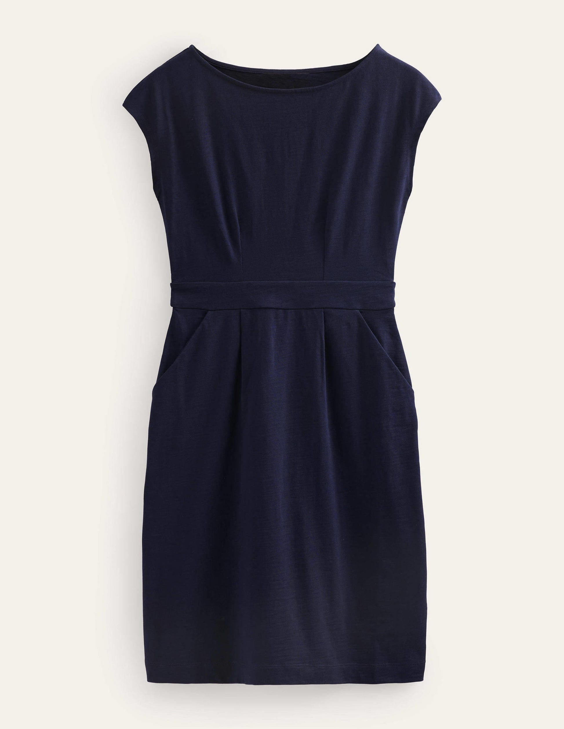 Florrie Jersey Dress-Navy-6