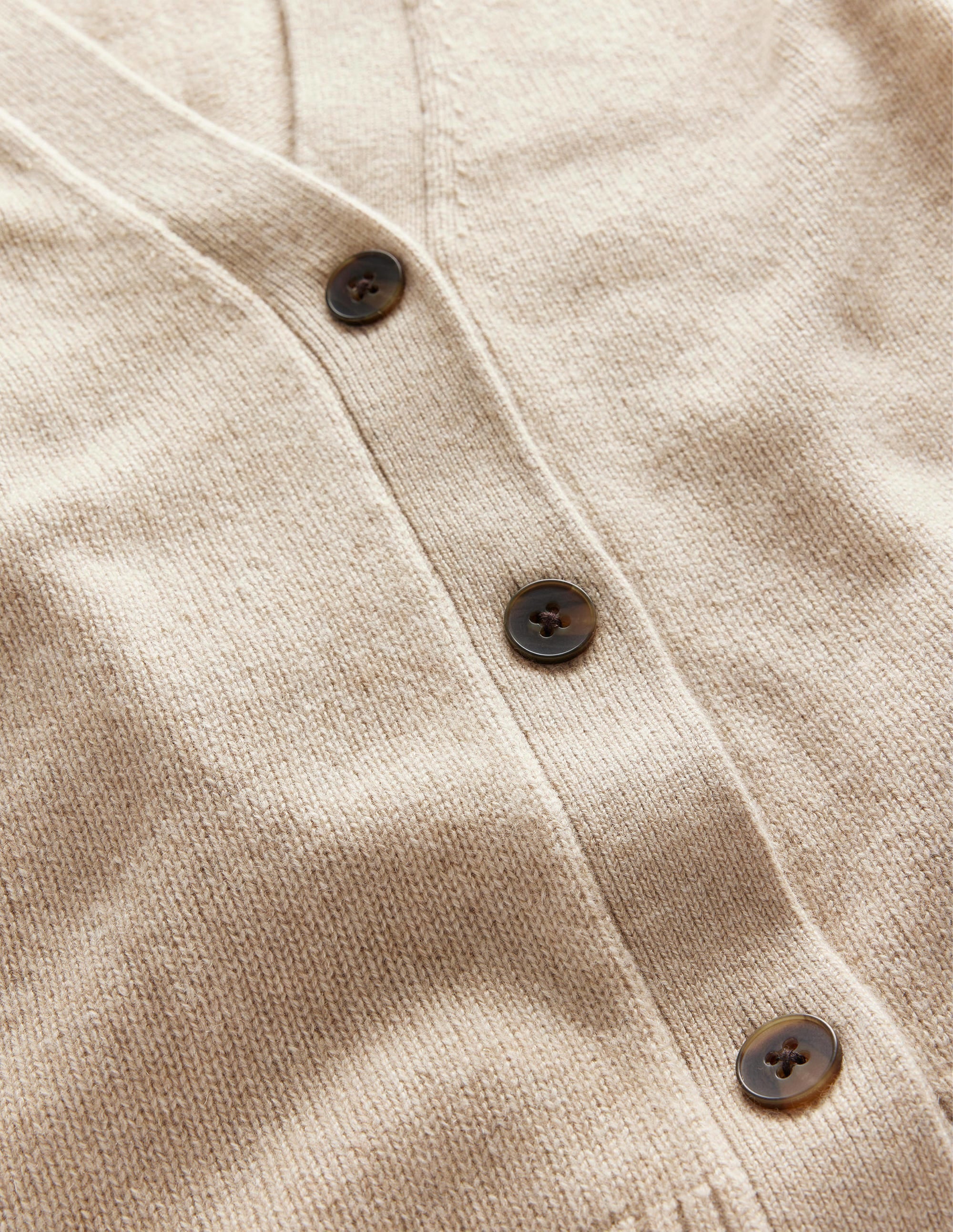 Long Cashmere Cardigan-Chinchilla Melange - Image 7