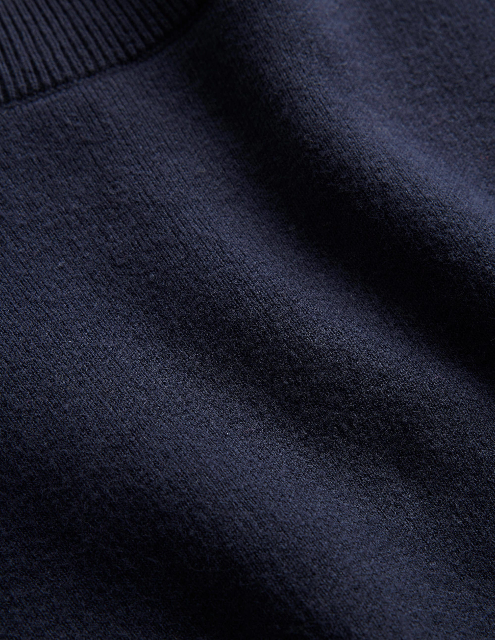 Crew Neck Jumper-Navy - Image 6