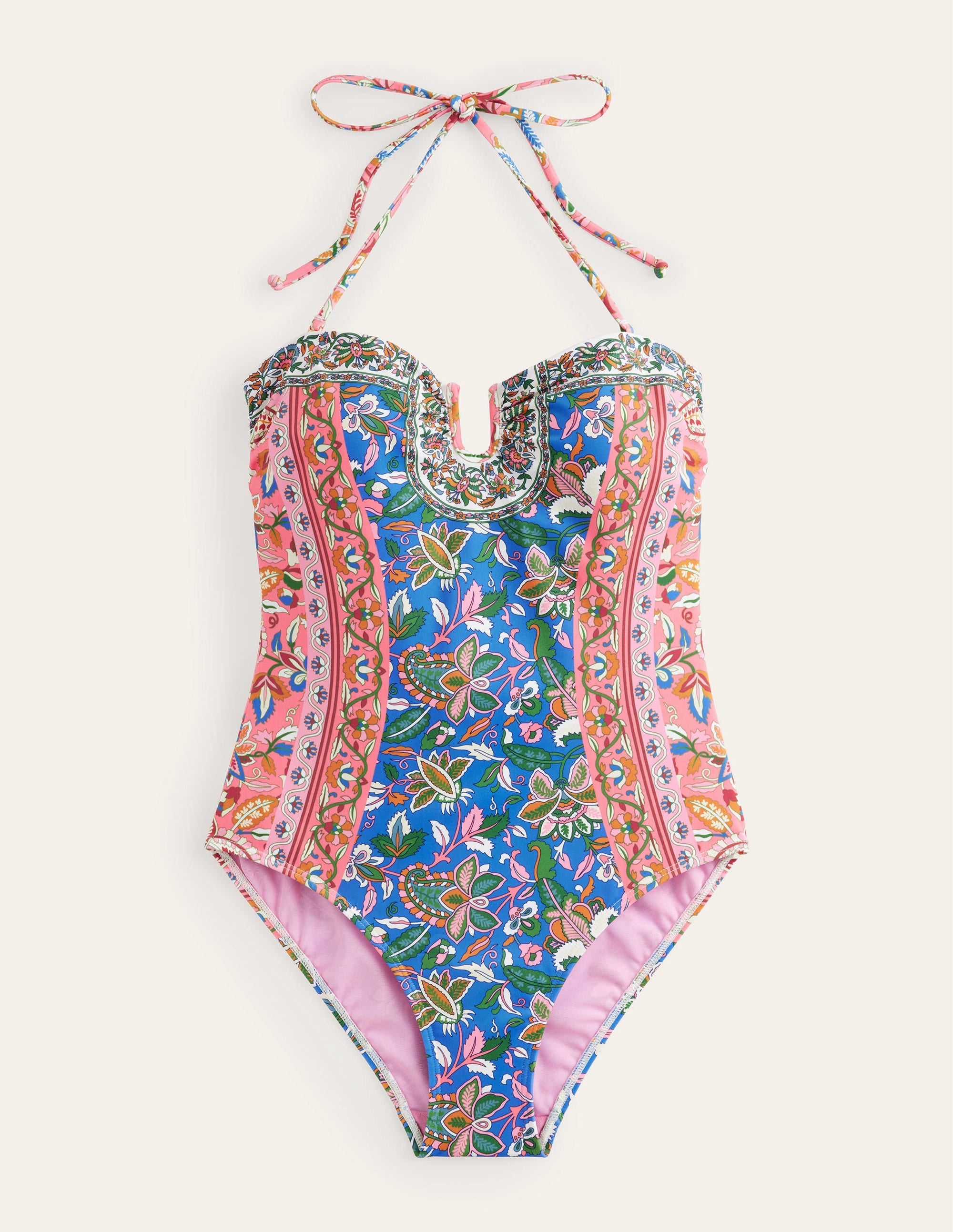 U bar Swimsuit-Delft, Paisley Vine - Image 5