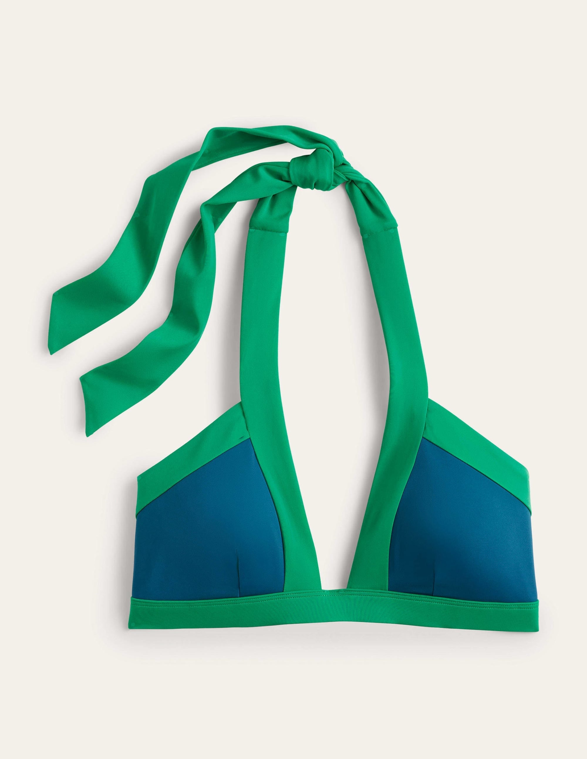 Ithaca Halter Bikini Top-Oceanside Colourblock - Image 5