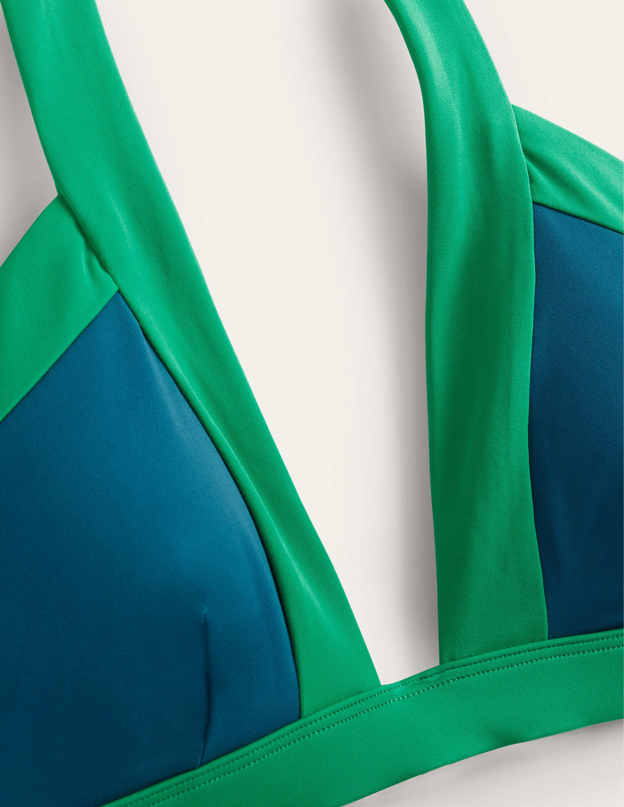 Ithaca Halter Bikini Top-Oceanside Colourblock - Image 6