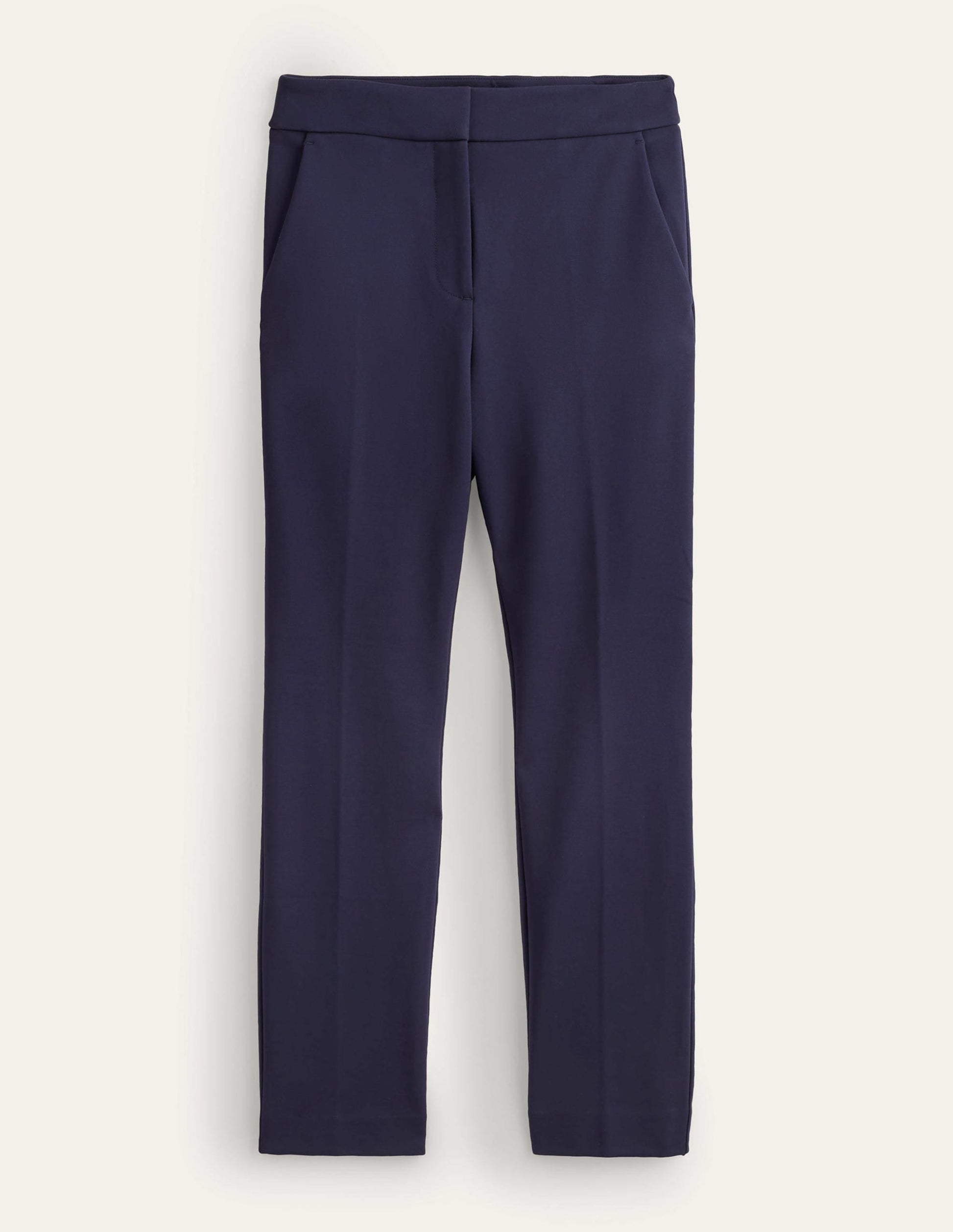 Hampshire 7/8 Ponte Trousers-Navy-5