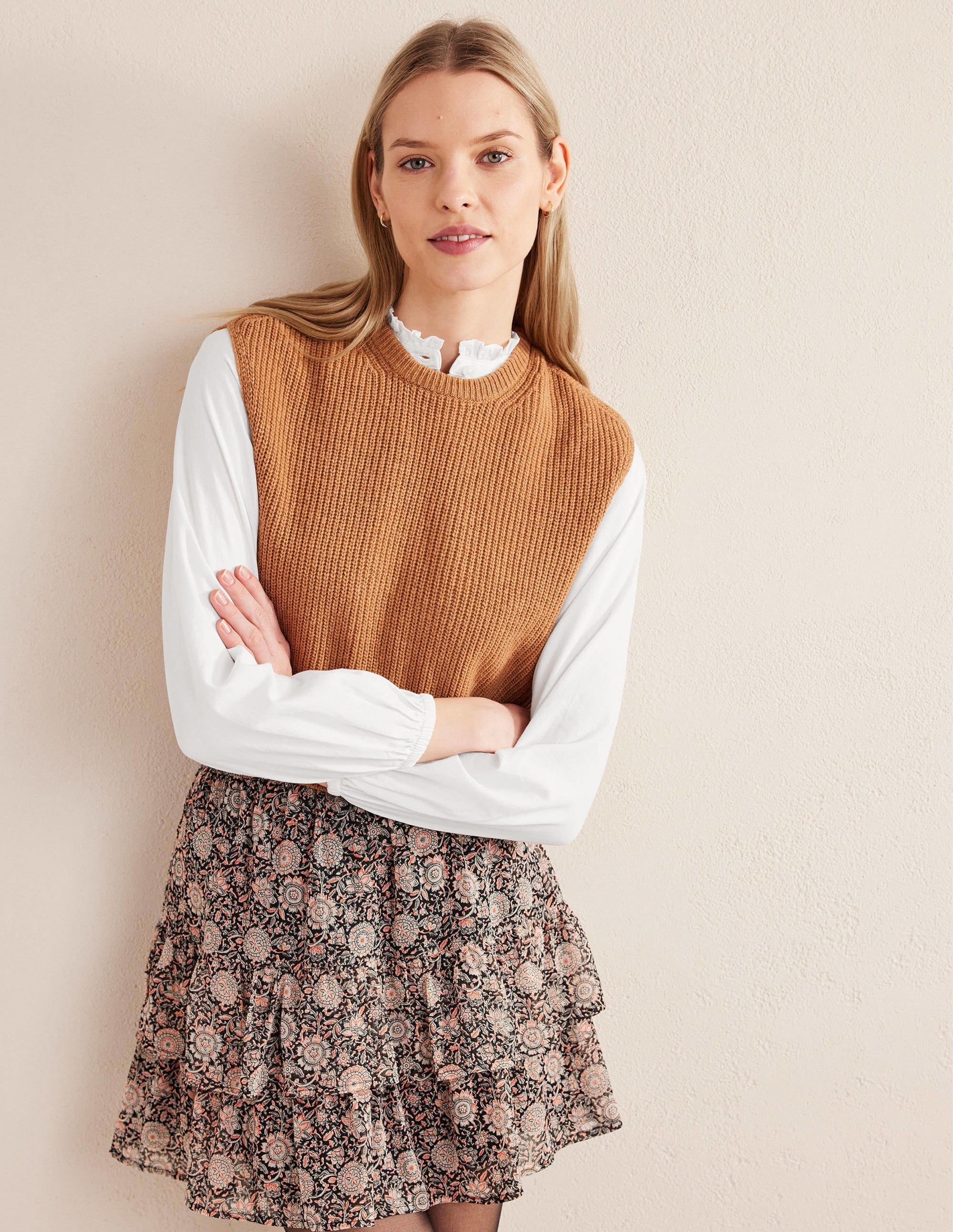 Everyday Cotton Popover Shirt-White - Image 4