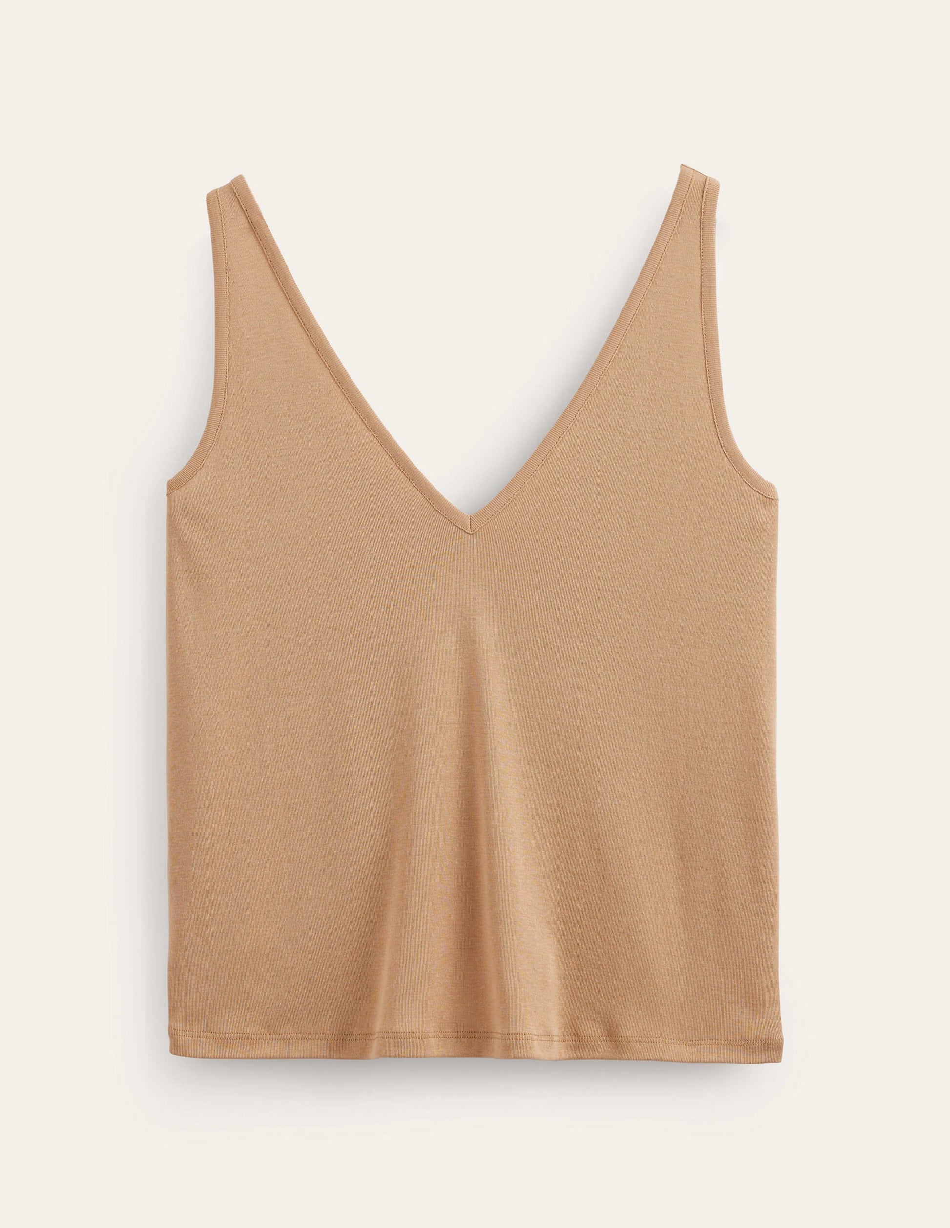 Soft Touch Vest-Camel-5