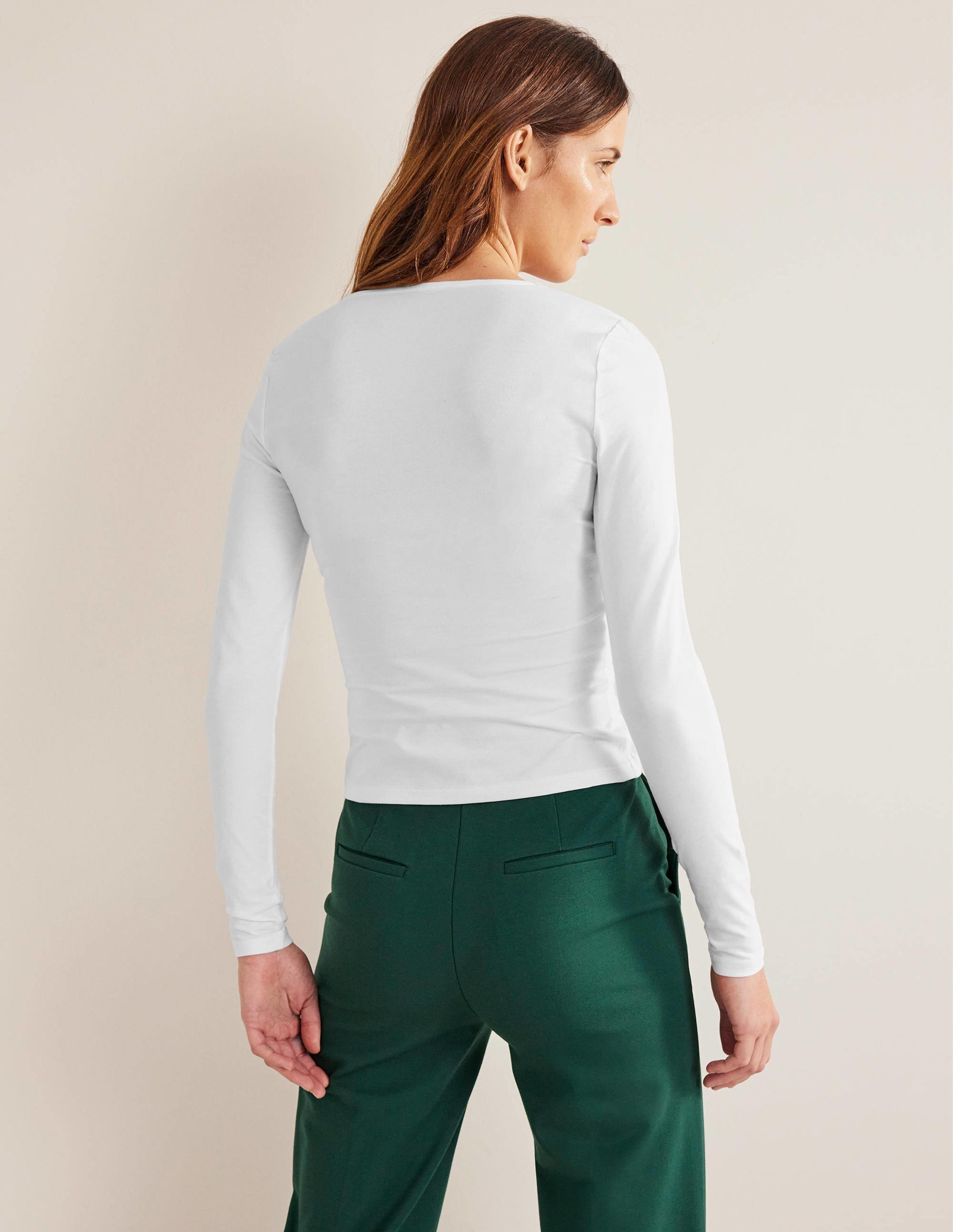 Double Layer Front Top-White - Image 3