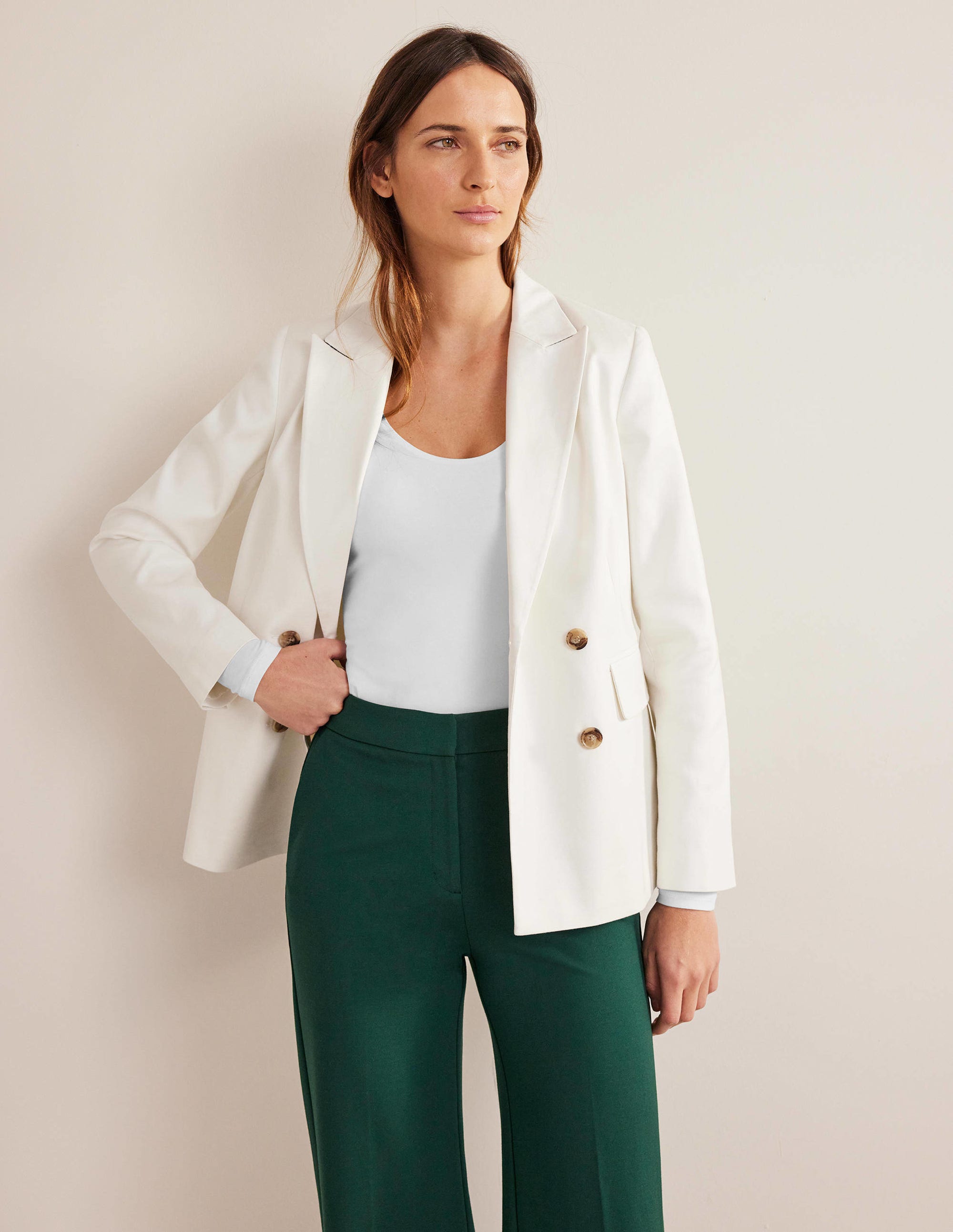 Double Layer Front Top-White - Image 4