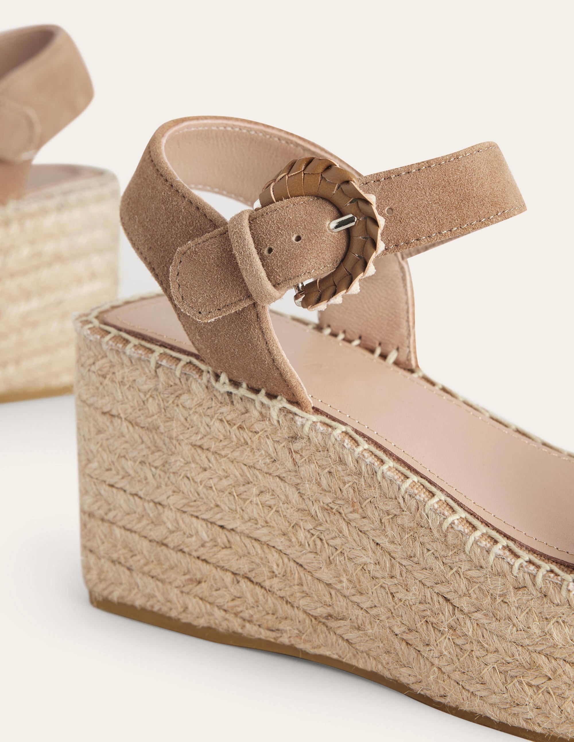 Espadrille Wedges-Acorn Suede - Image 3