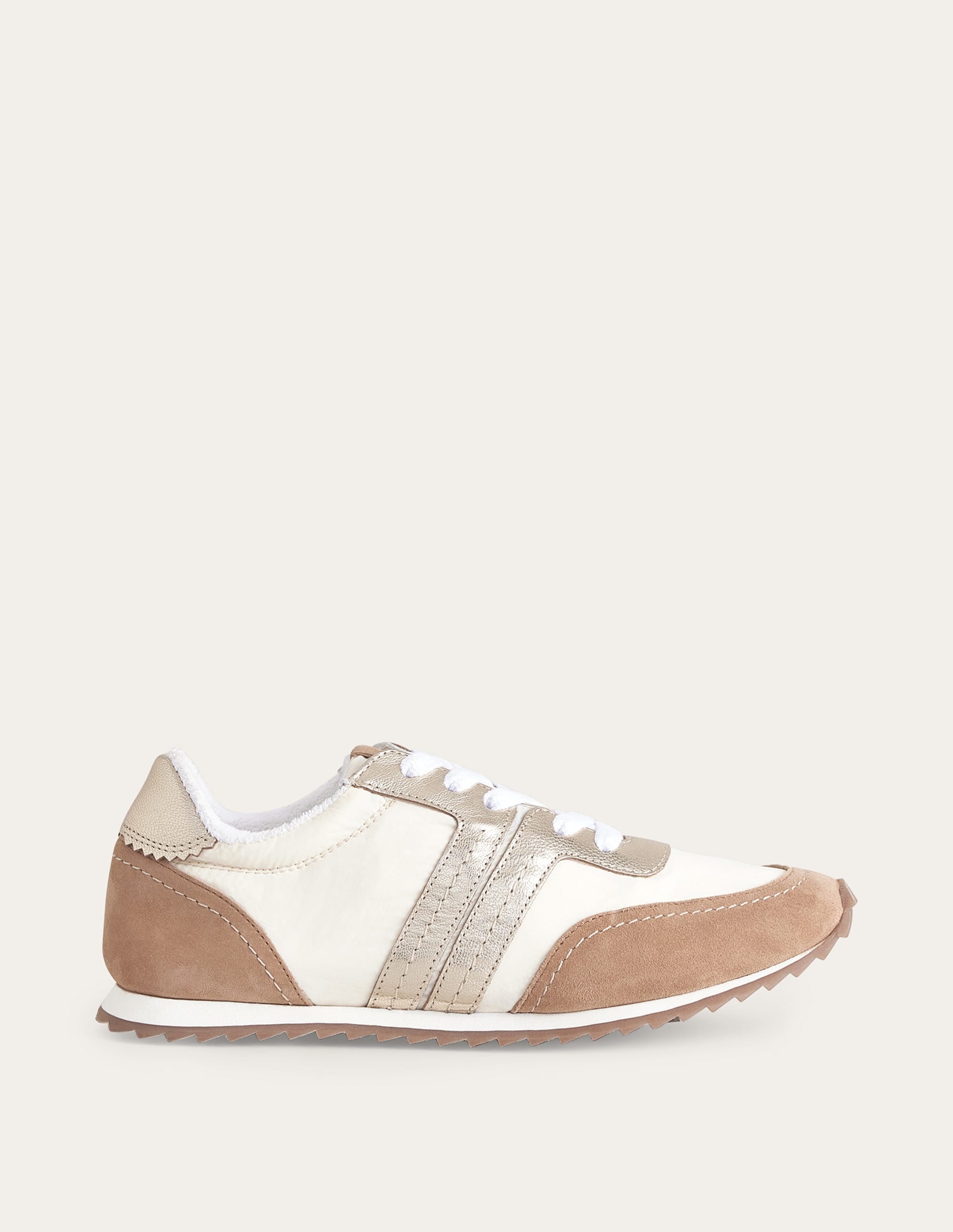 Runner Trainers-Maple Sugar, Gold, - Image 2
