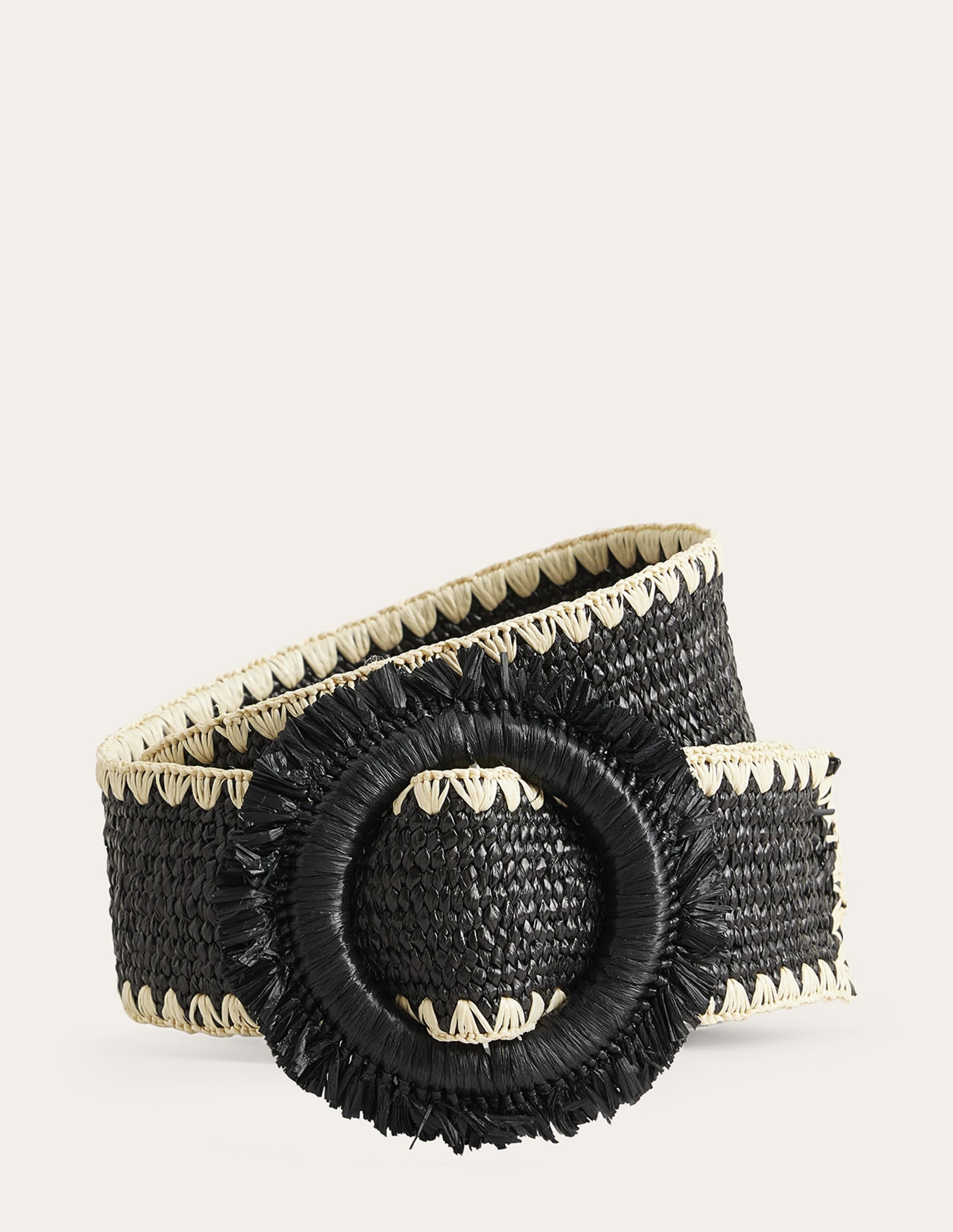 Raffia Belt-Black - Image 2