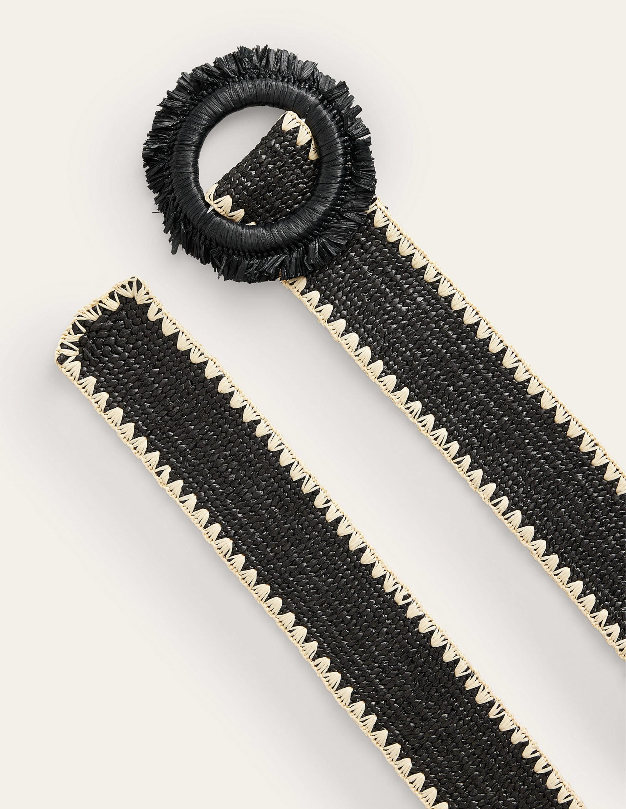 Raffia Belt-Black - Image 3