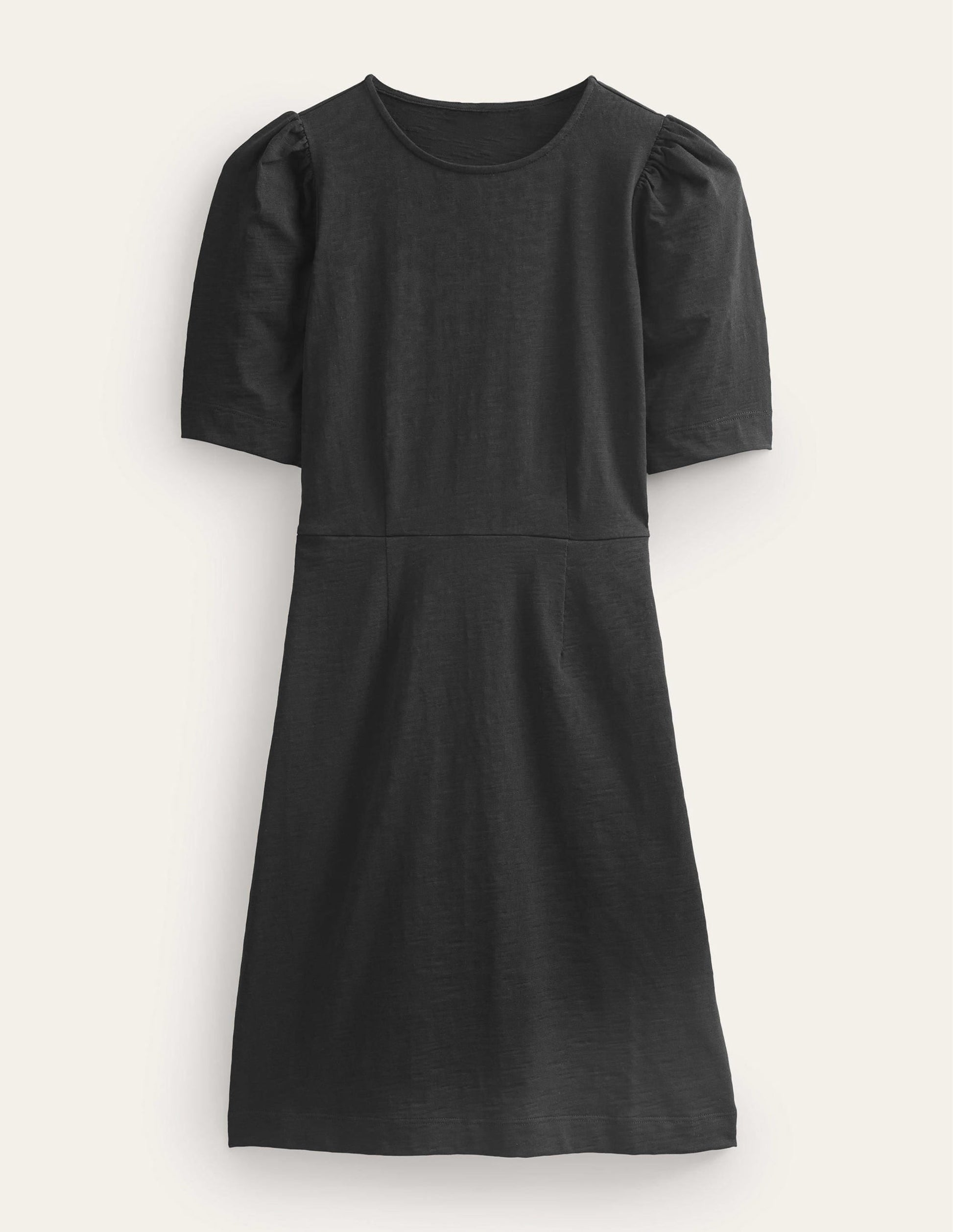 Zoe Jersey Dress-Black-5
