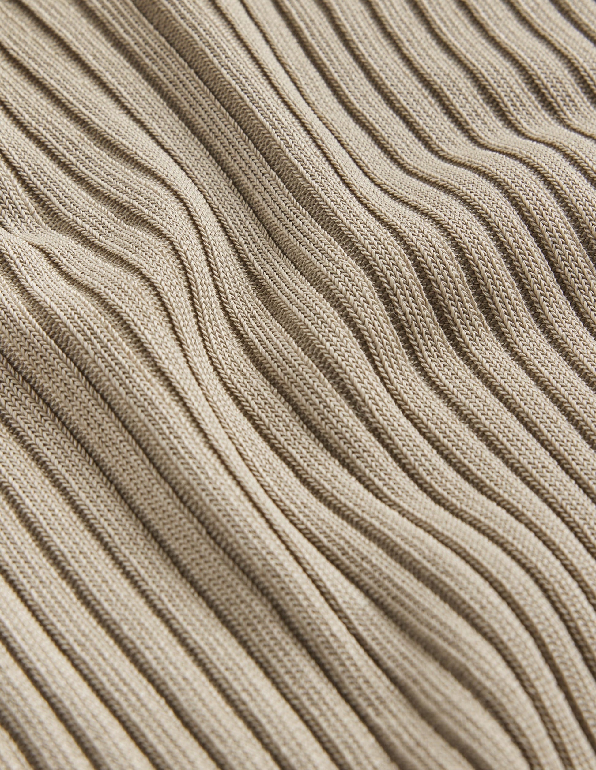 Cropped Scoop Ribbed Vest-Stone-9