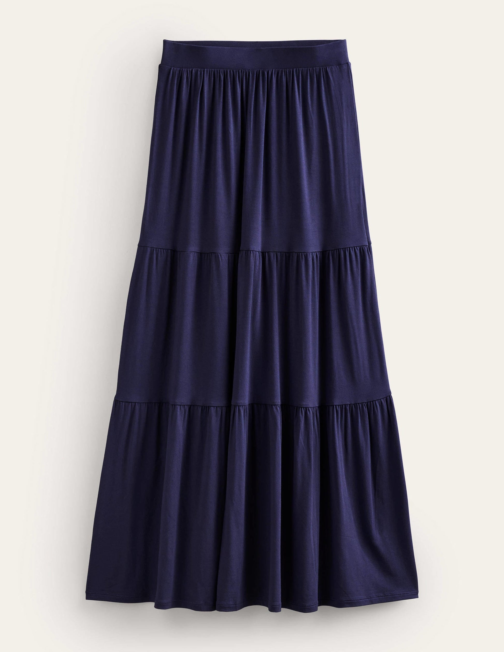 Jersey Maxi Skirt-Navy-6