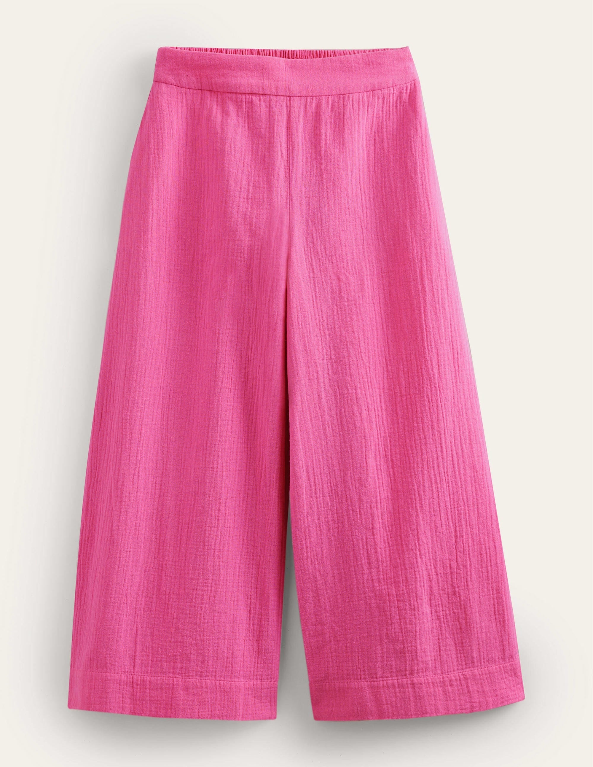 Pull-on Doublecloth Trousers-Festival Pink - Image 5