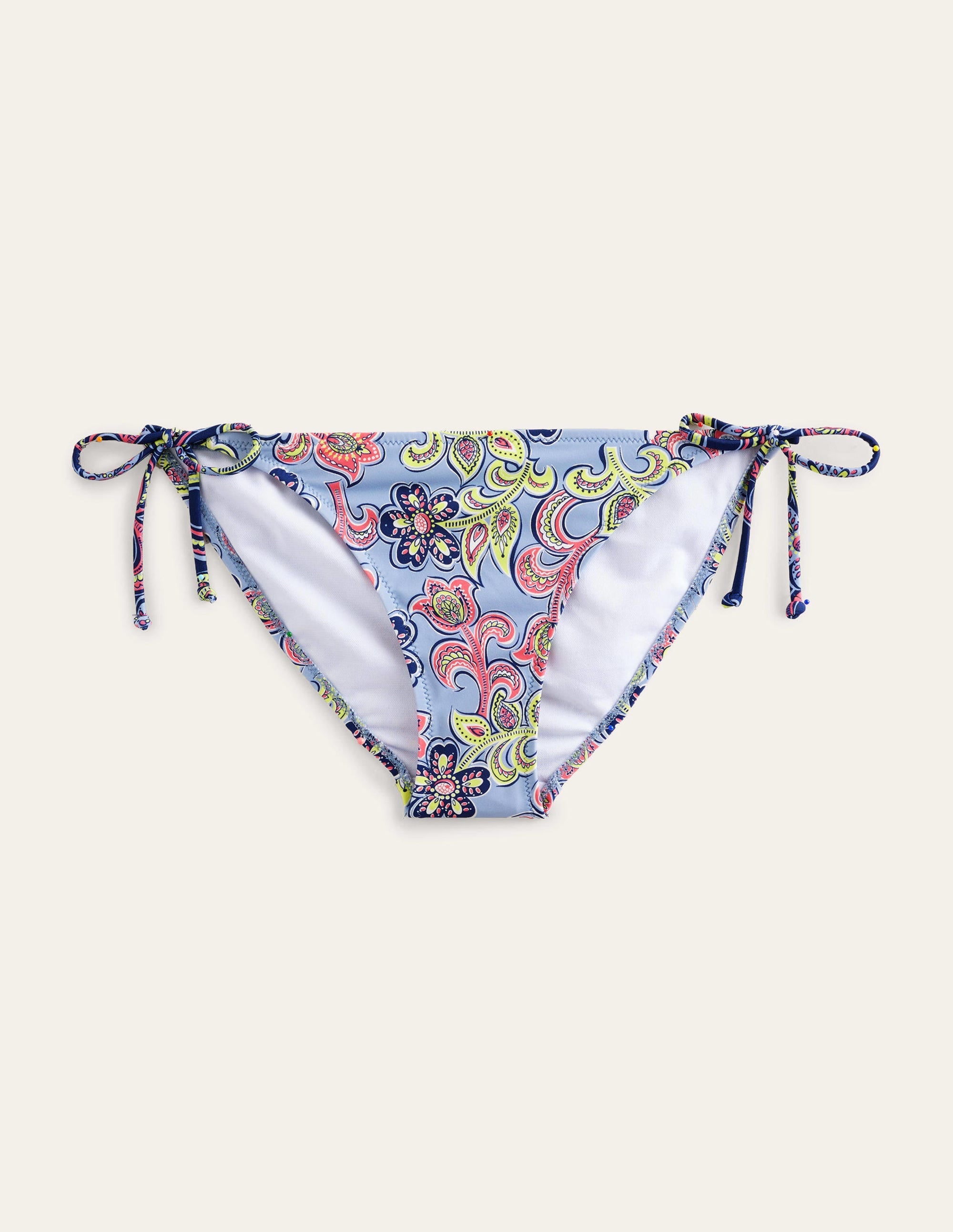 Symi String Bikini Bottoms-Blue Blizzard, Botanic Tavern - Image 5