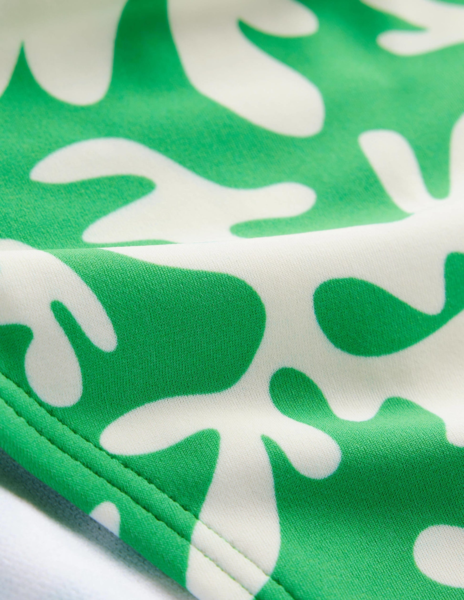 Classic Bikini Bottoms-Green, Abstract Foliage-6