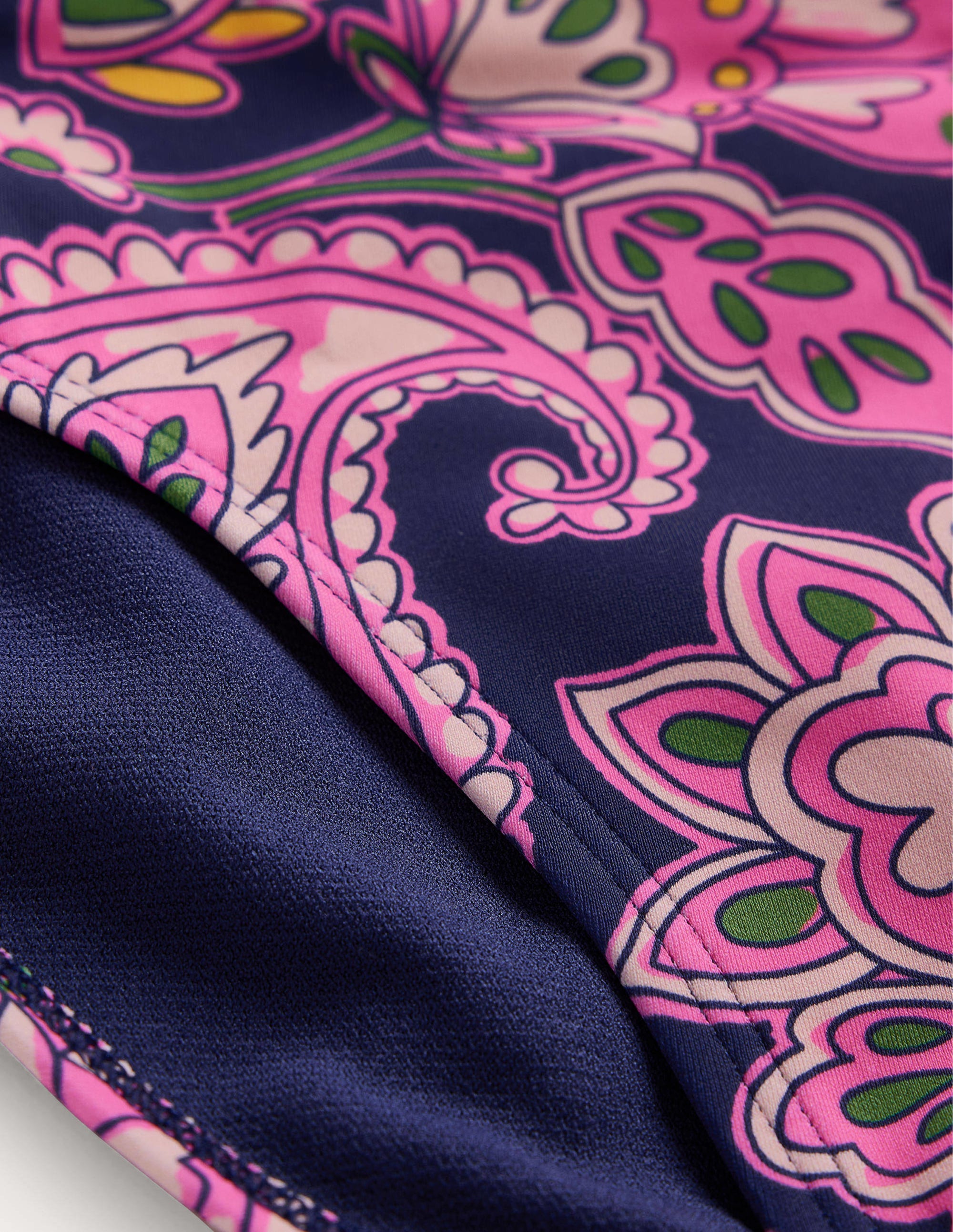 Classic Bikini Bottoms-Navy, Paisley Terrace - Image 6