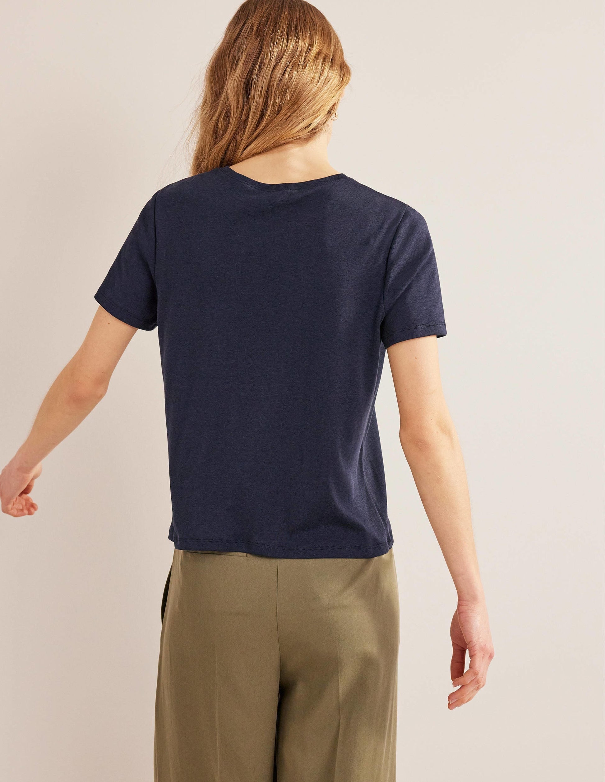 Soft Touch T-Shirt-Navy-3
