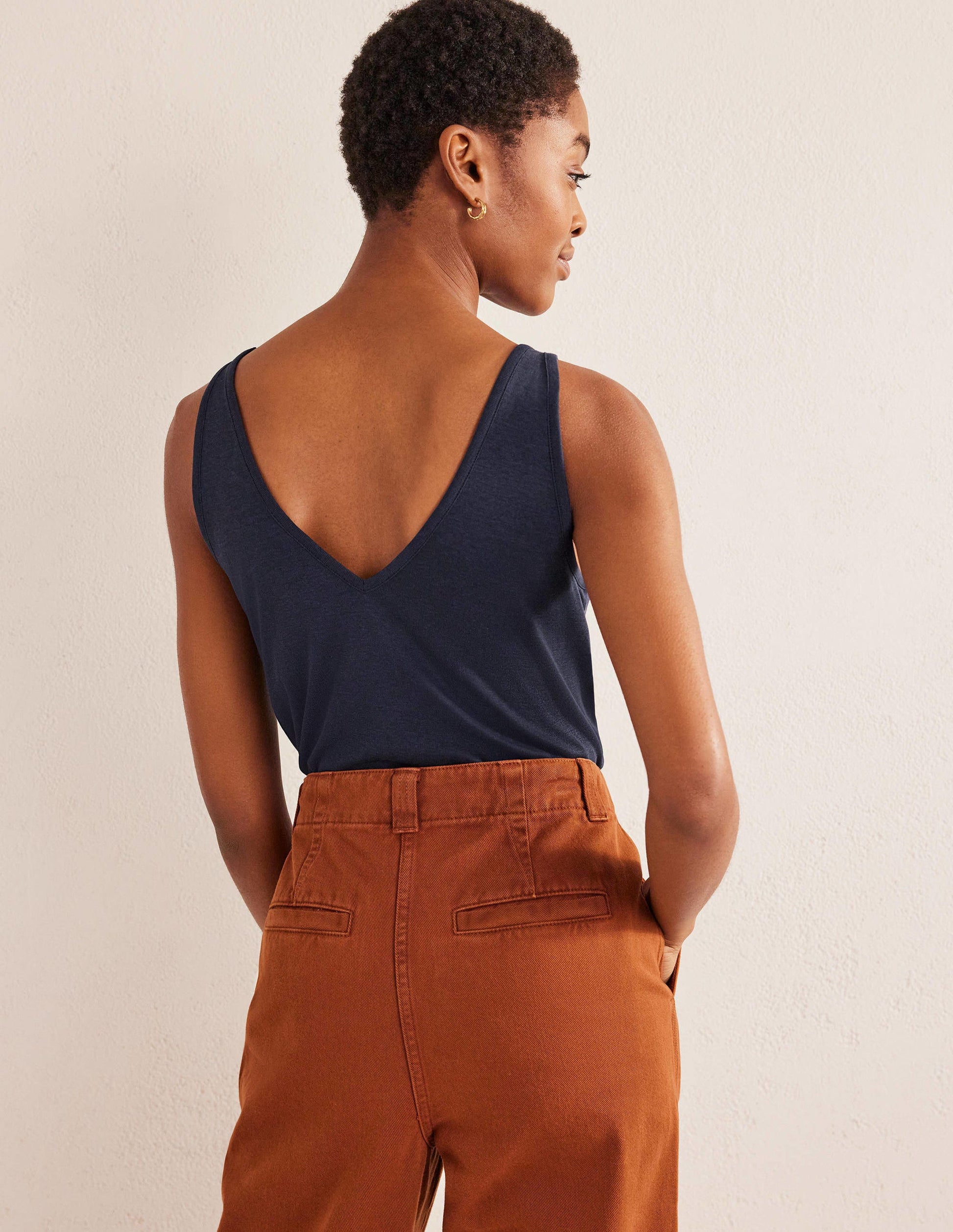 Soft Touch Vest-Navy-3