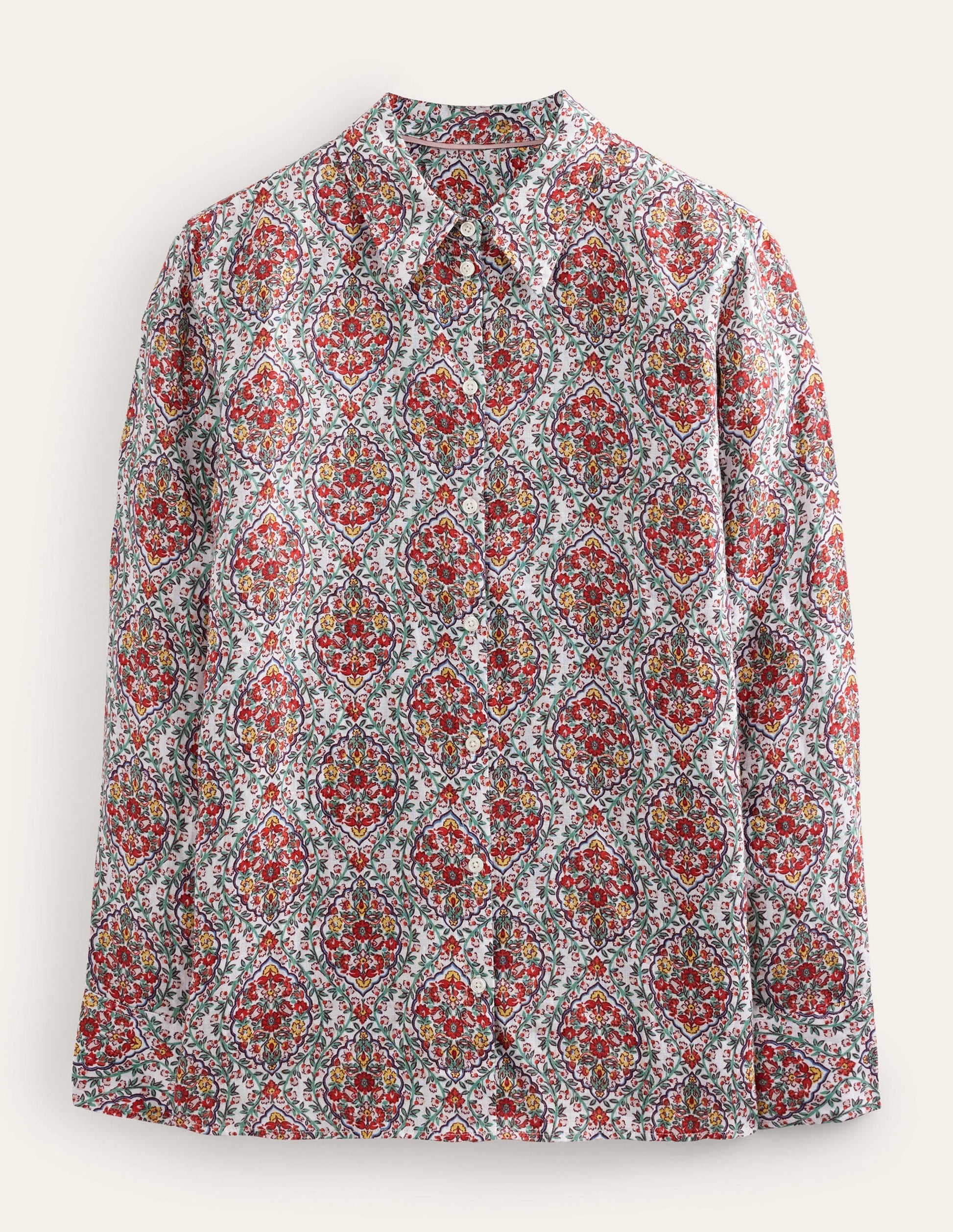 New Linen Shirt-Multi, Vine Terrace-6
