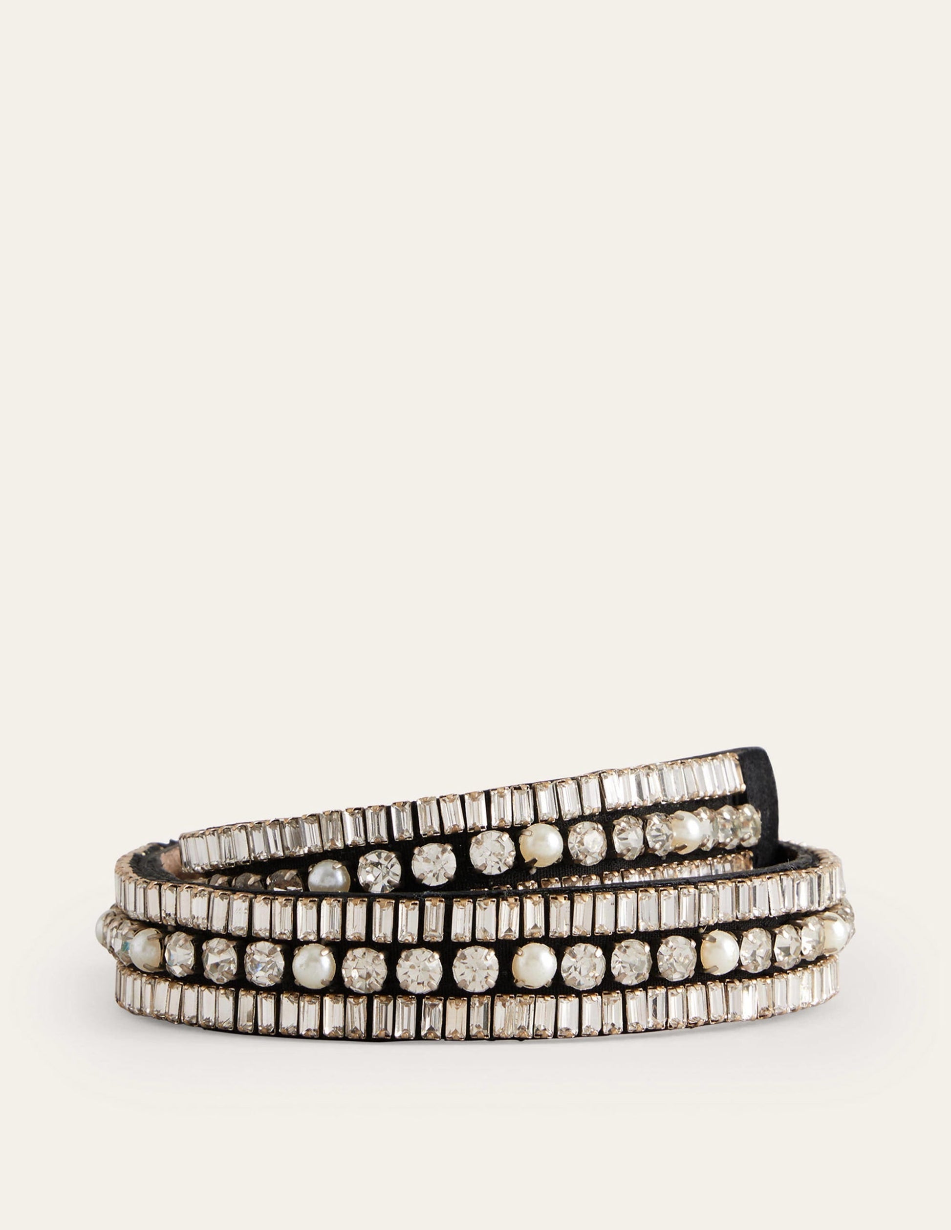 Embellished Waist Belt-Black-2